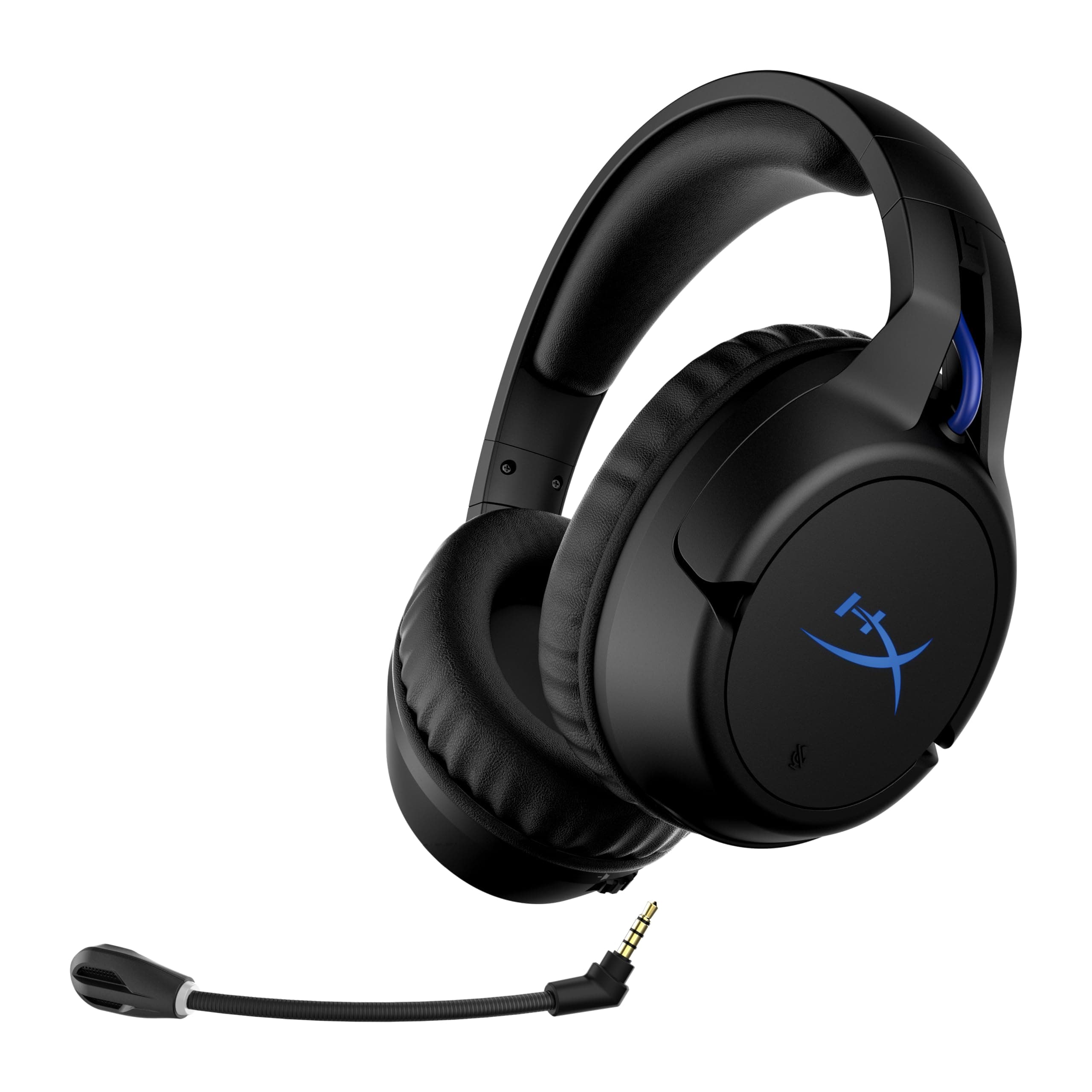 HyperX Cloud Flight – Wireless Gaming Headset for PS5 and PS4, Up to 30-hour battery, Memory foam ear cushions and premium leatherette, Noise-Cancelling Microphone with LED Mic Mute, view 3