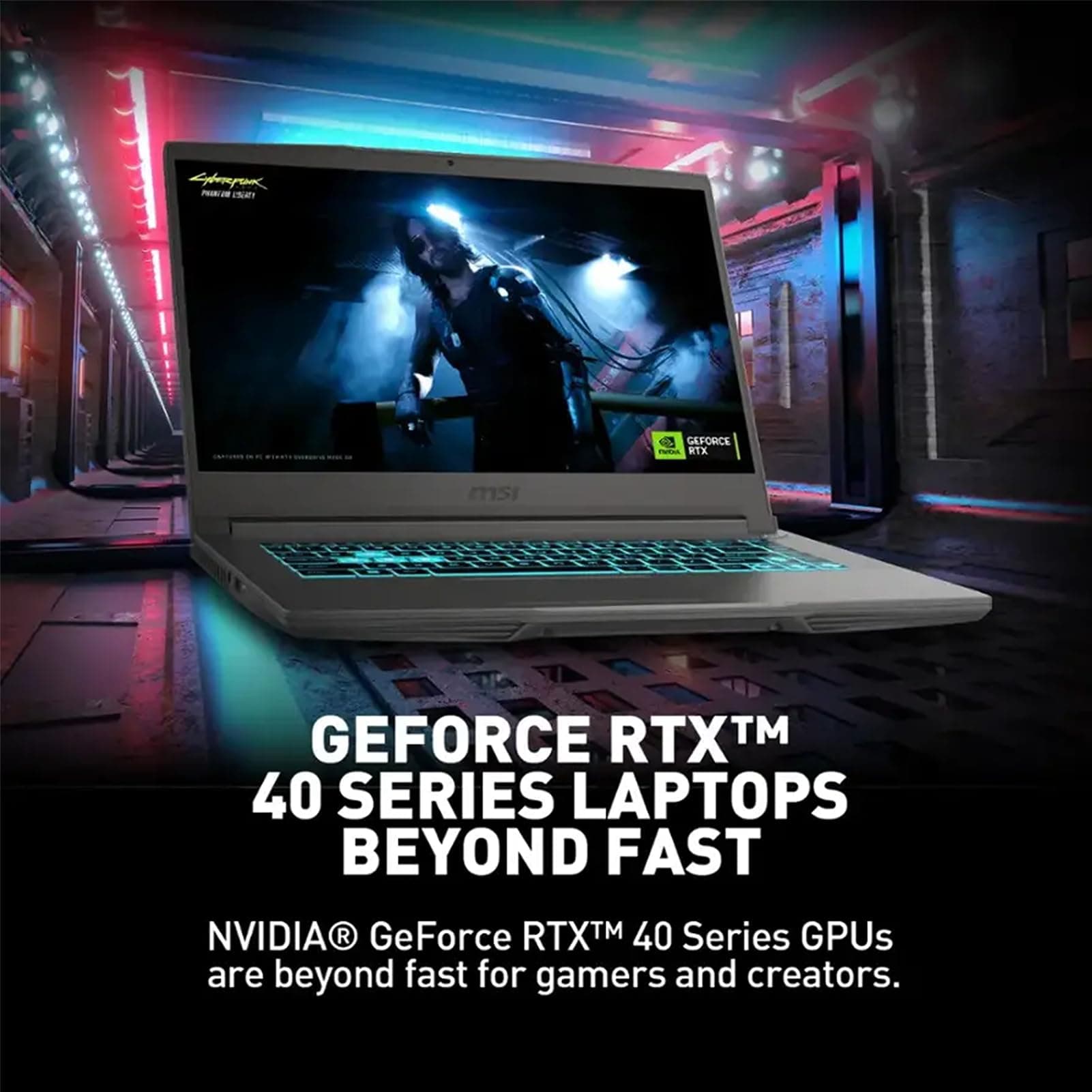 MSI Thin 15 15.6”144Hz Gaming Laptop,AMD R5-7535HS,RTX 4050,Window 11,w/HDMI (16GB RAM | 1TB PCIe SSD), view 3