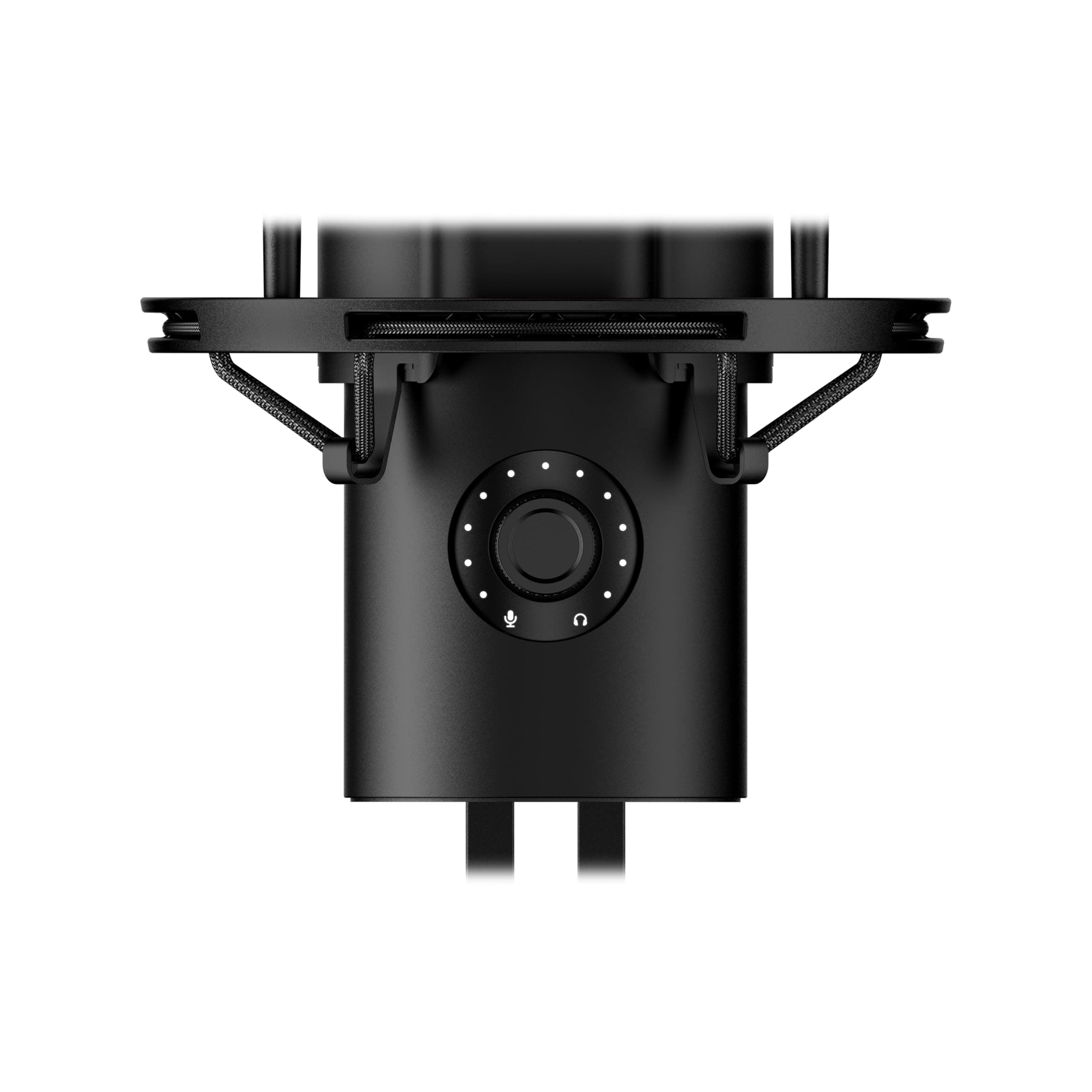 HyperX QuadCast 2 – USB Microphone for Gaming, Streaming and Podcasting, with On-Board Controls, LED Lighting, Removable Shock Mount, PC, Mac, PS5, PS4, USB-C - Black, view 10