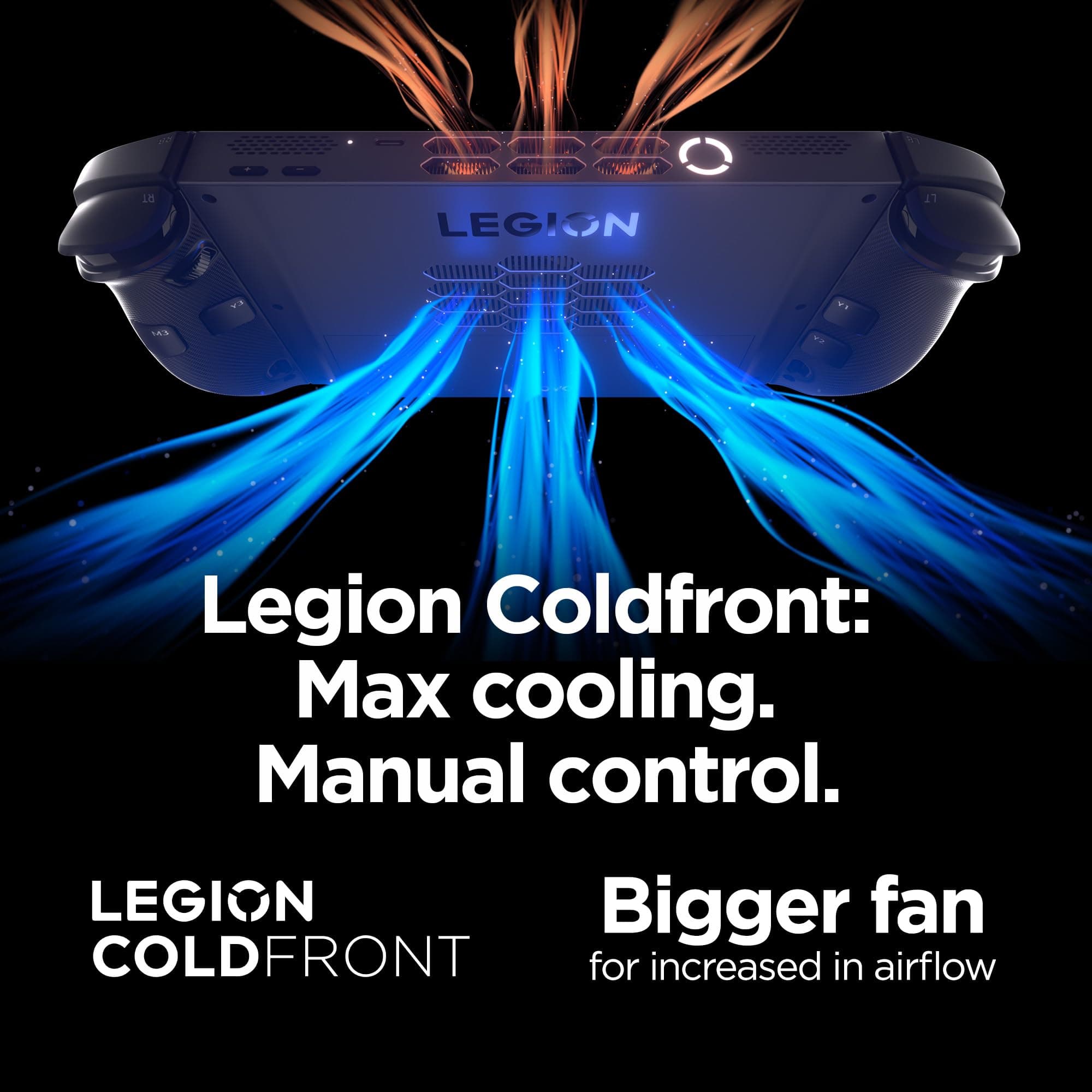 Lenovo Legion Go 2 – Mobile Gaming Console – AMD Ryzen Z2 CPU – 8.8" WQXGA PureSight OLED Display – 144Hz – Integrated AMD Radeon™ Graphics – 16GB Memory – 1TB Storage – Fingerprint Reader, view 10