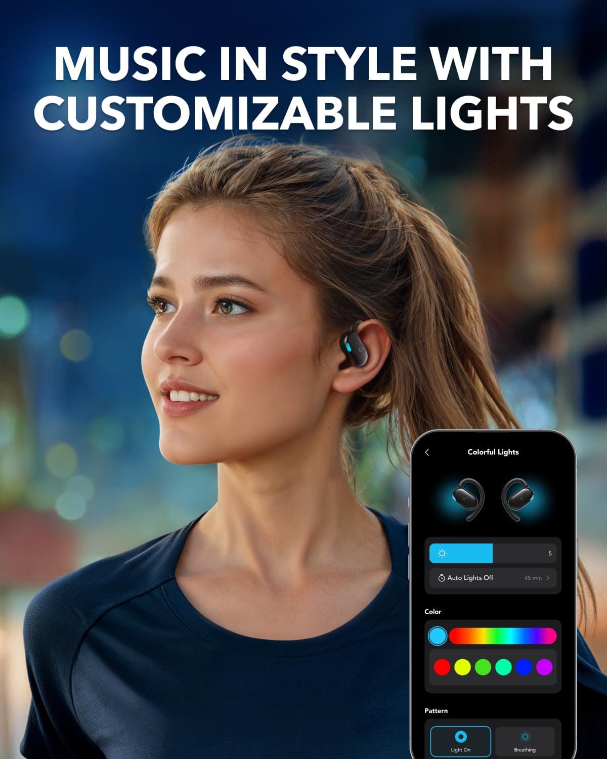 Soundcore V20i by Anker Open Ear Earbuds, Open Ear Headphones True Wireless, view 6