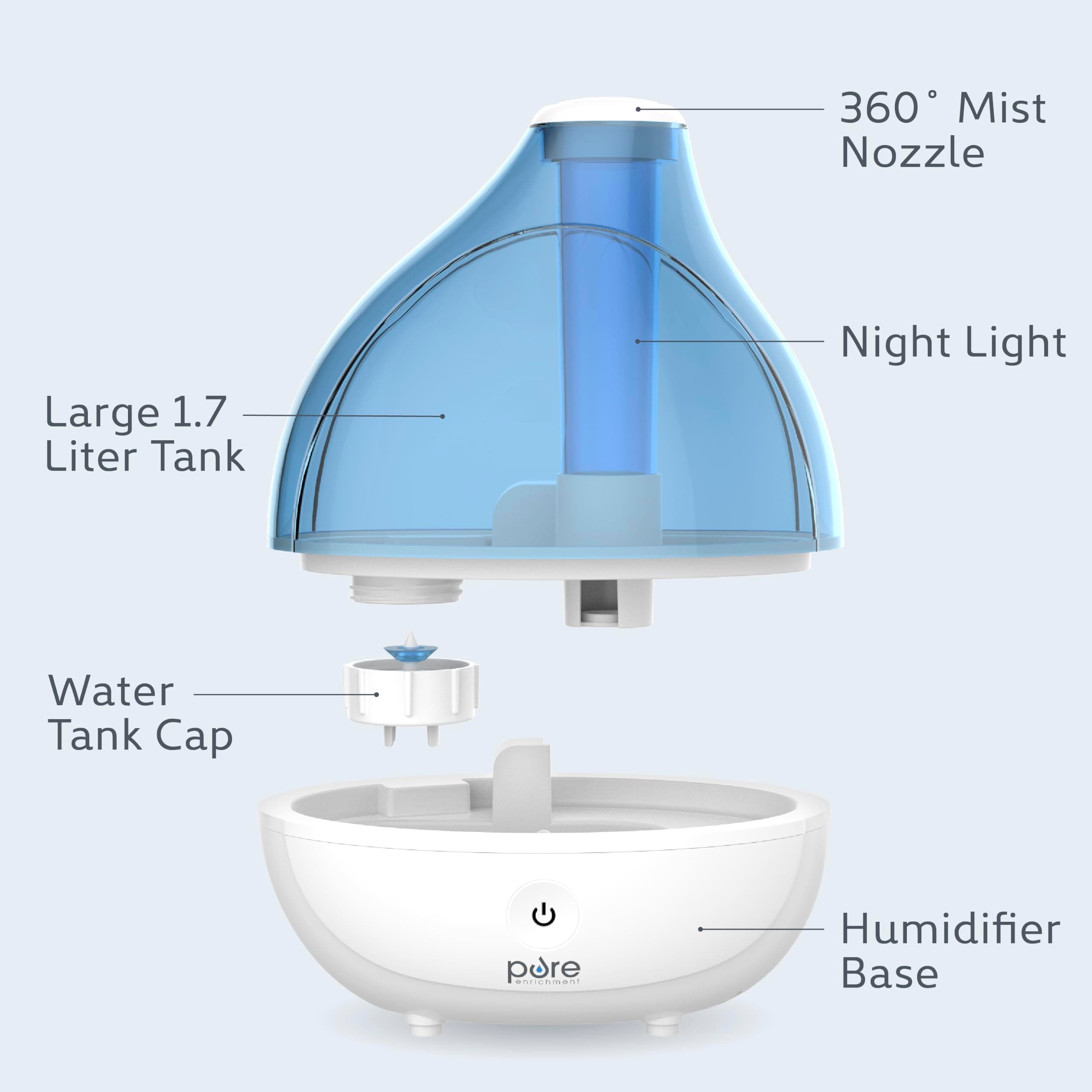 Pure Enrichment MistAire Ultrasonic Cool Mist Humidifier, view 5