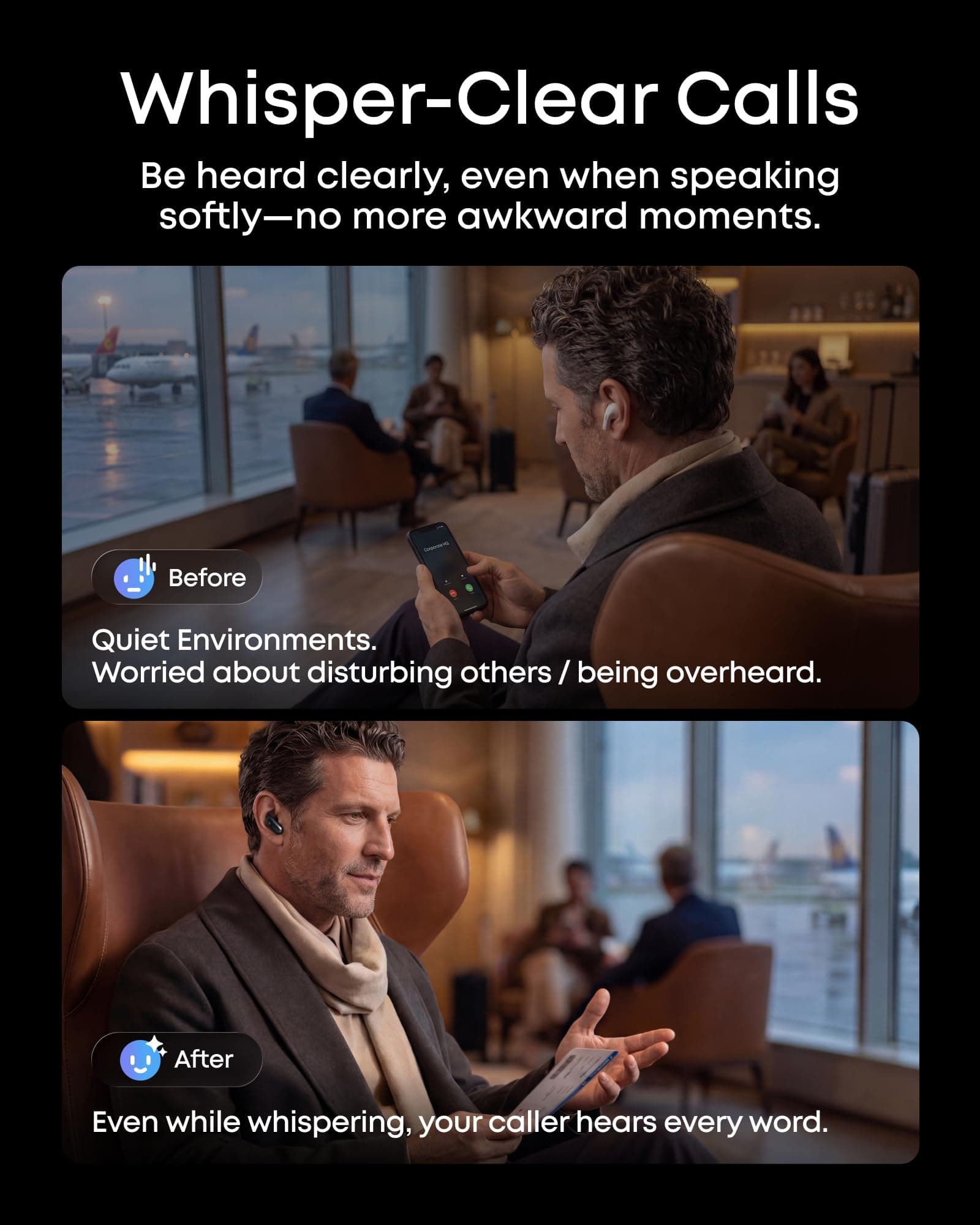 Soundcore Liberty 5 Pro Max by Anker Wireless Earbuds, AI Note-Taker, view 4