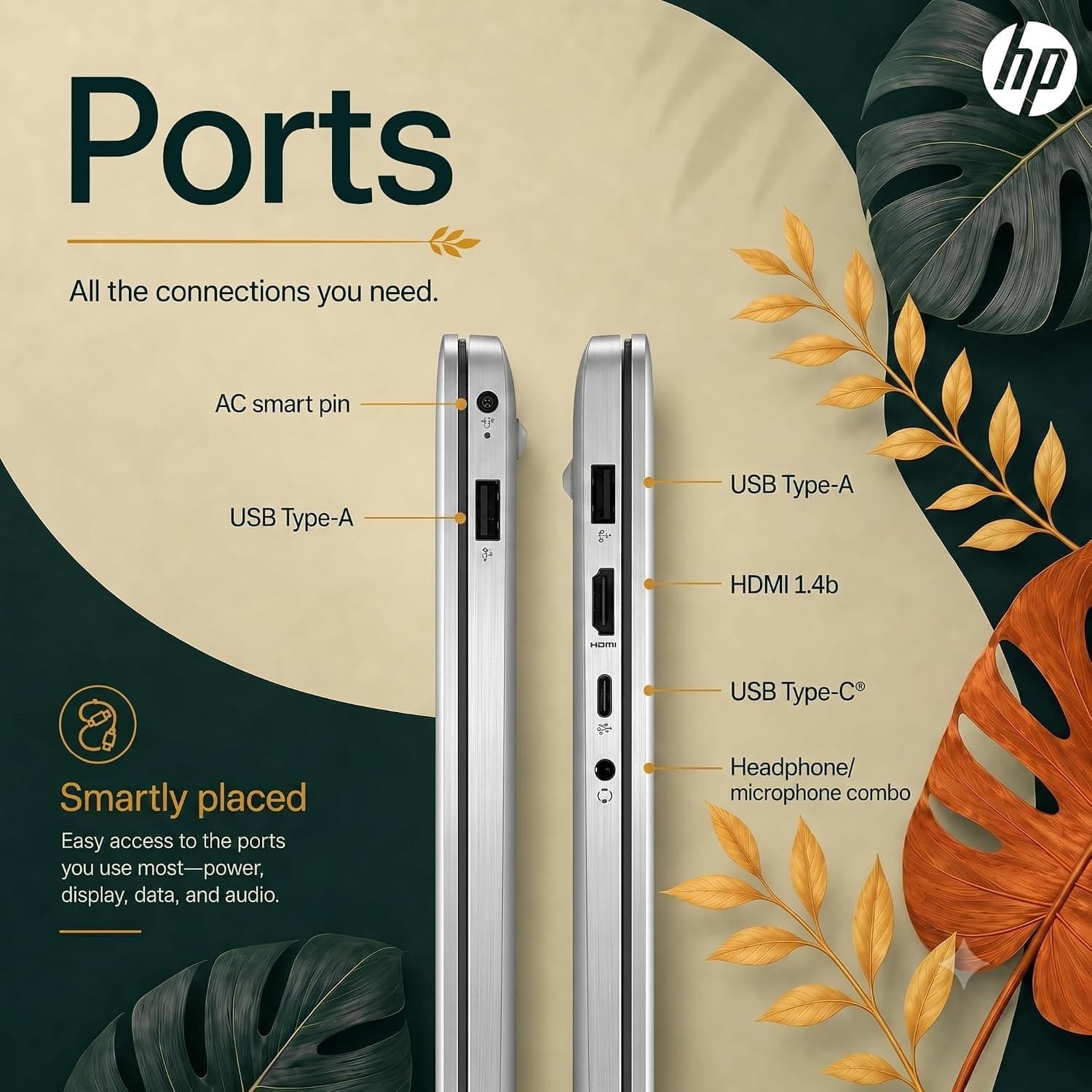 HP 17.3“ Touchscreen Laptop with Office 365 for The Web, AMD Ryzen 5 7430U (6 Cores, 12 Threads, Upto 4.3GHz, Beat Intel Core i7-1255U), 8GB RAM, 256GB SSD Storage, 10 Key Number Pad, No Mouse Added, view 5
