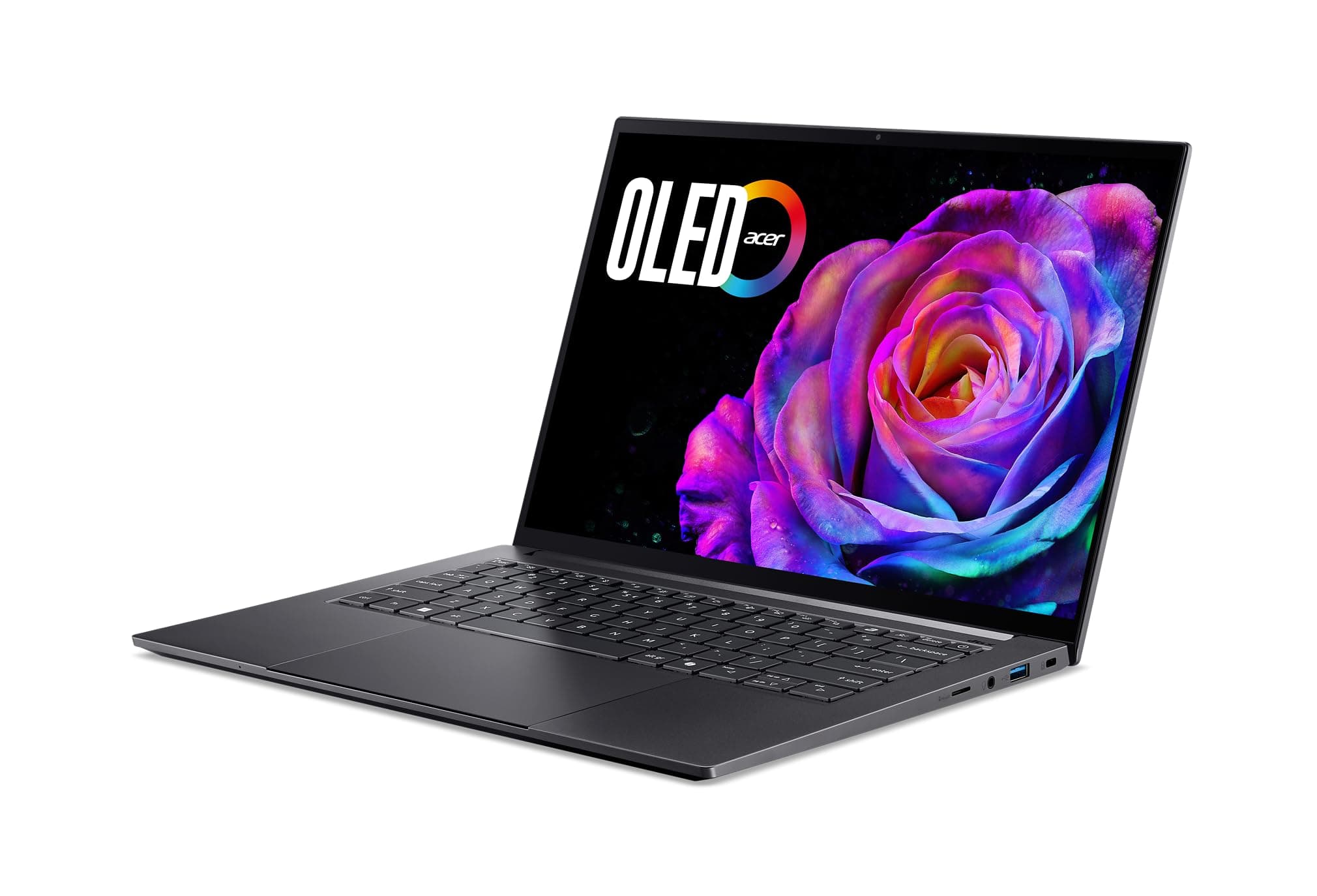 Acer Swift X 14 Laptop | 14.5" 3K OLED Gorilla Glass 120Hz Touch Display | Intel Core Ultra 7 Processor 255H | NVIDIA GeForce RTX 5050 | 16GB LPDDR5X | 1TB SSD | Haptic Touchpad | SFX14-73G-71XL, view 11