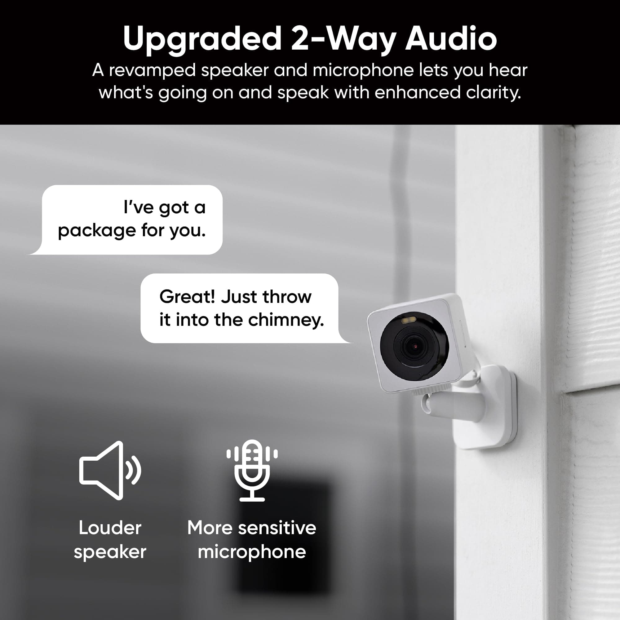 WYZE Cam OG Indoor/Outdoor Security Camera with Color Night Vision, view 4