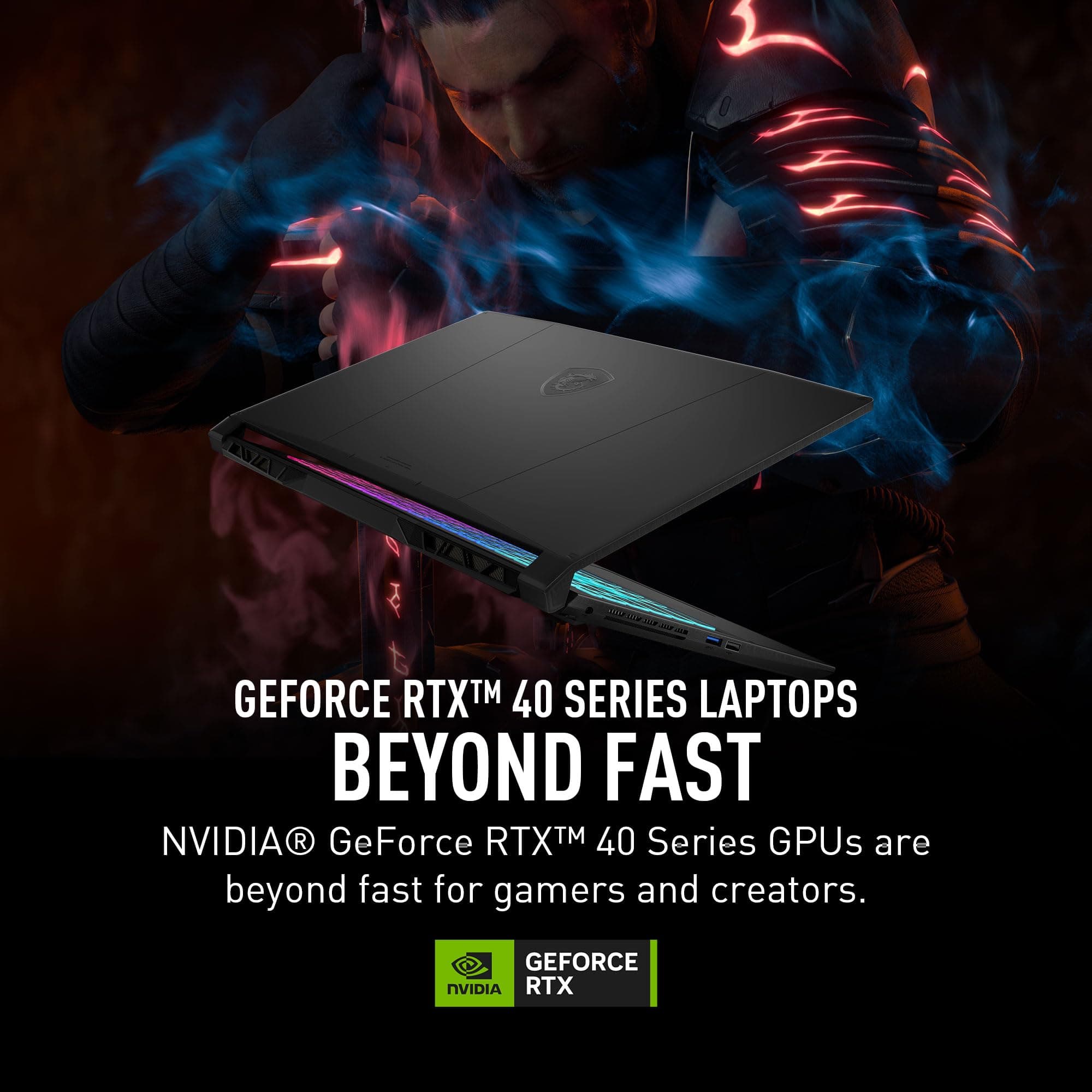 msi Katana A15 AI Gaming Laptop 15.6” QHD 165Hz – Ryzen 9-8945HS, RTX 4070, 32GB DDR5, 1TB SSD, Cooler Boost 5, Windows 11: Black B8VG-450US, view 4