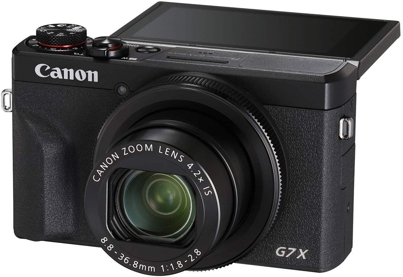 Canon PowerShot G7 X Mark III Digital Camera (Black), view 3