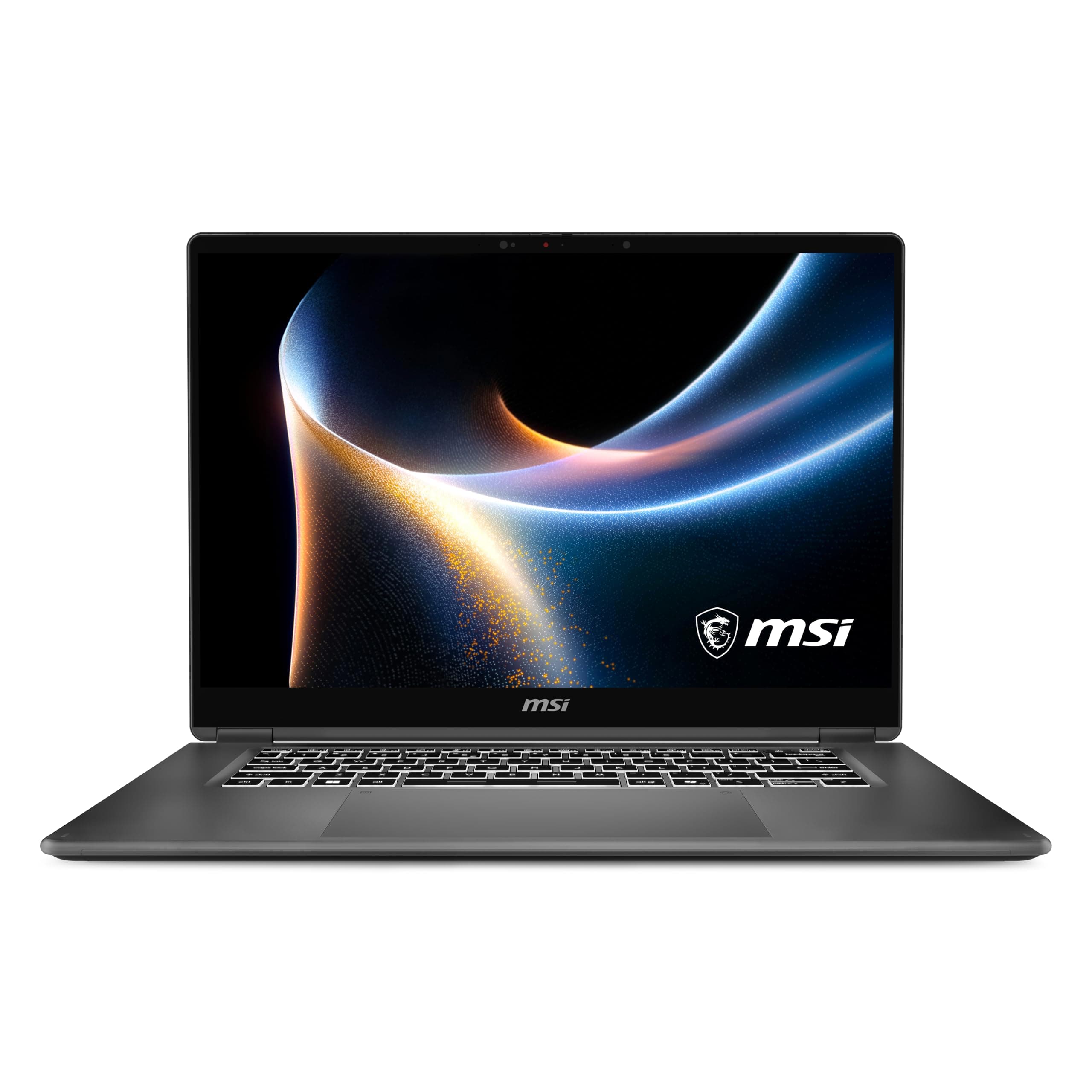 MSI Prestige 16 Flip AI+ 16" 2.8K OLED Laptop: Intel Ultra X9-388H, Intel Arc Graphics, 32GB LPDDR5X, 1TB SSD, Touch Screen, Wi-Fi 7, Bluetooth 6, Fast Charging, Win 11 Home: Platinum Gray C3MTG-056US
