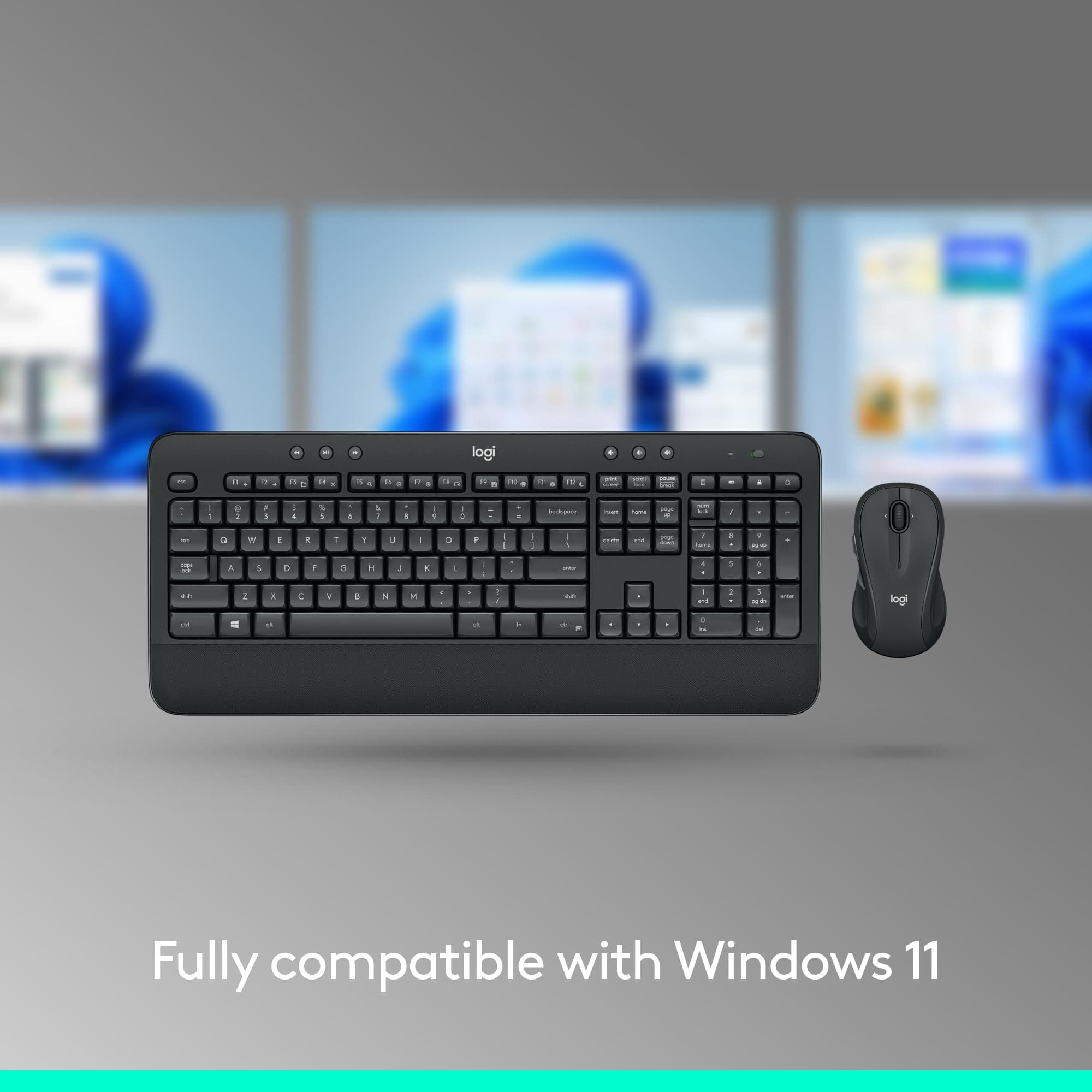 Logitech MK540 Full Size Advanced Wireless Keyboard and Mouse Combo, view 5