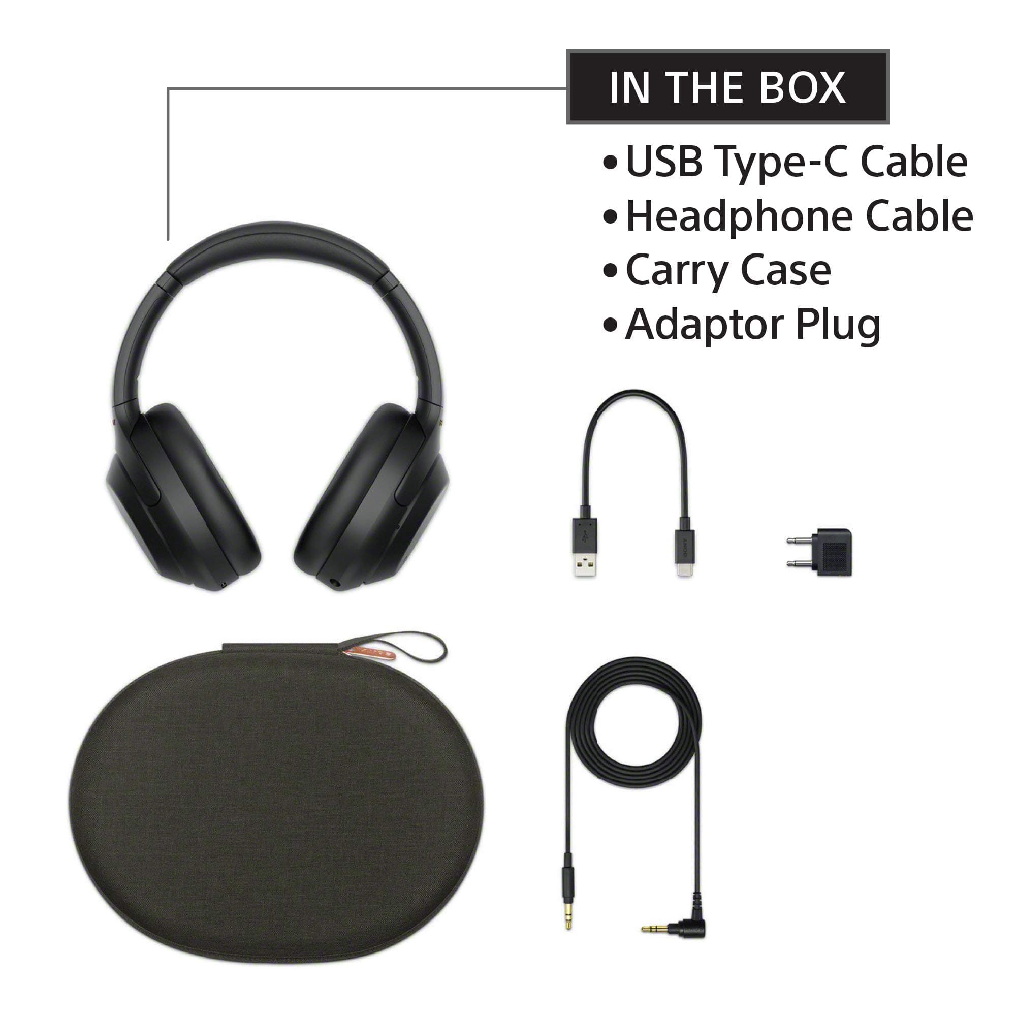 Sony WH-1000XM4 Wireless Noise Cancelling Headphones, Silver, view 7