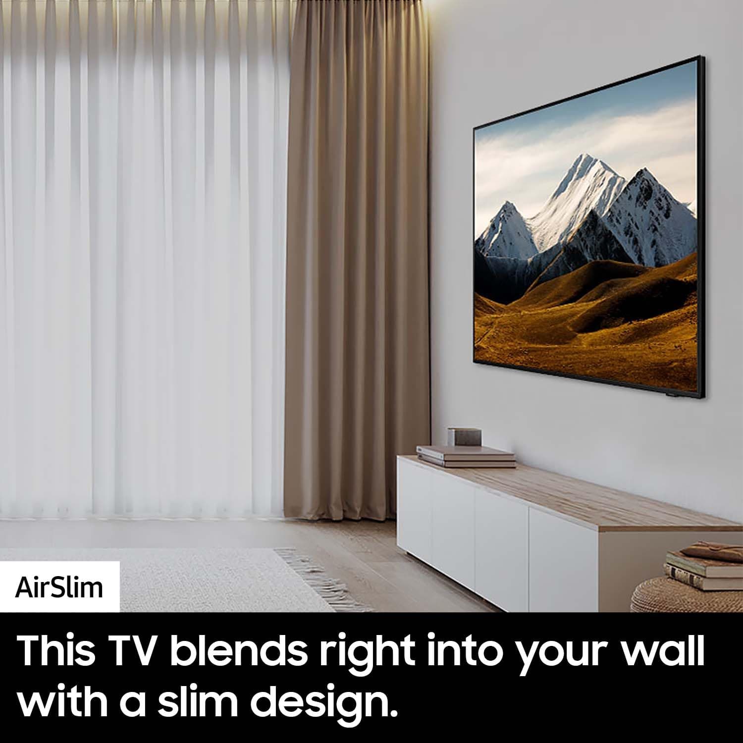 Samsung 85-Inch Class 4K Crystal UHD DU8000 Series HDR Smart TV w/Object Tracking Sound Lite, Motion Xcelerator 120Hz, Ultra Slim Design, Gaming Hub, Alexa Built-in (UN85DU8000, 2024 Model), view 3
