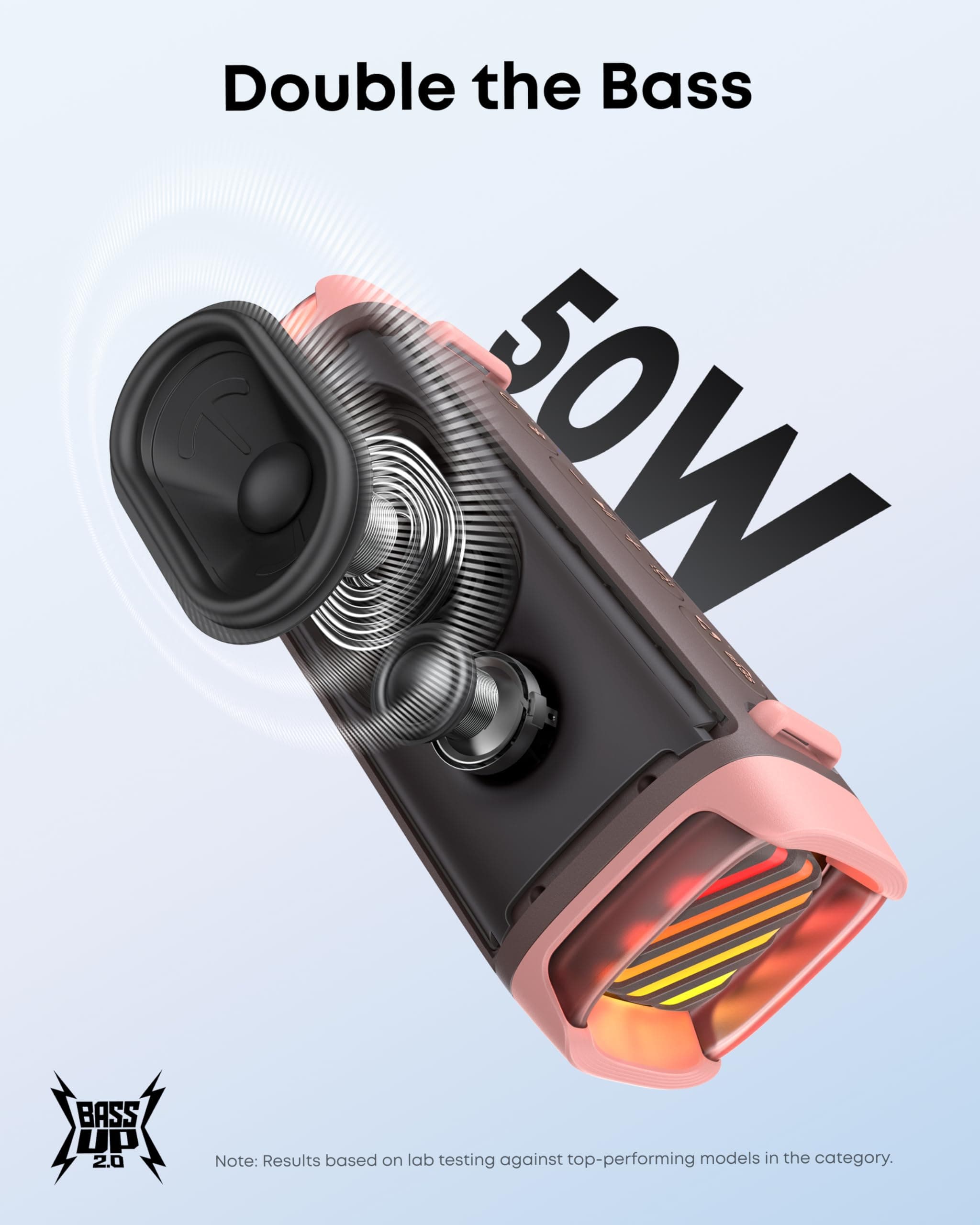 Soundcore Boom 3i by Anker, Outdoor Bluetooth Speaker, Floating Playback, view 6