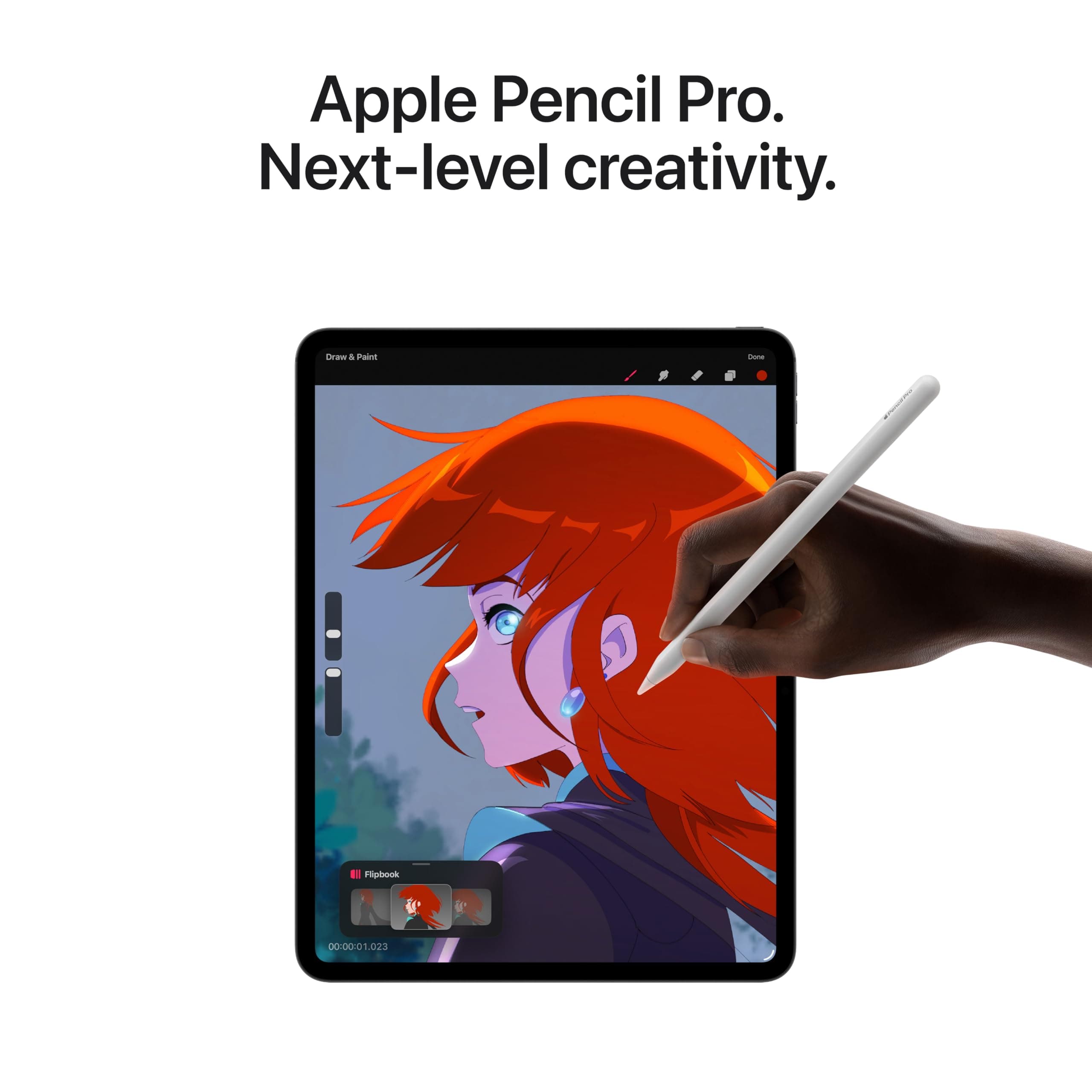 Apple iPad Pro 13-inch (M5): Ultra Retina XDR Display, 256GB, Landscape 12MP Front Camera/12MP Back Camera, LiDAR Scanner, Wi-Fi 7 with Apple N1, Face ID, All-Day Battery Life — Space Black, view 5