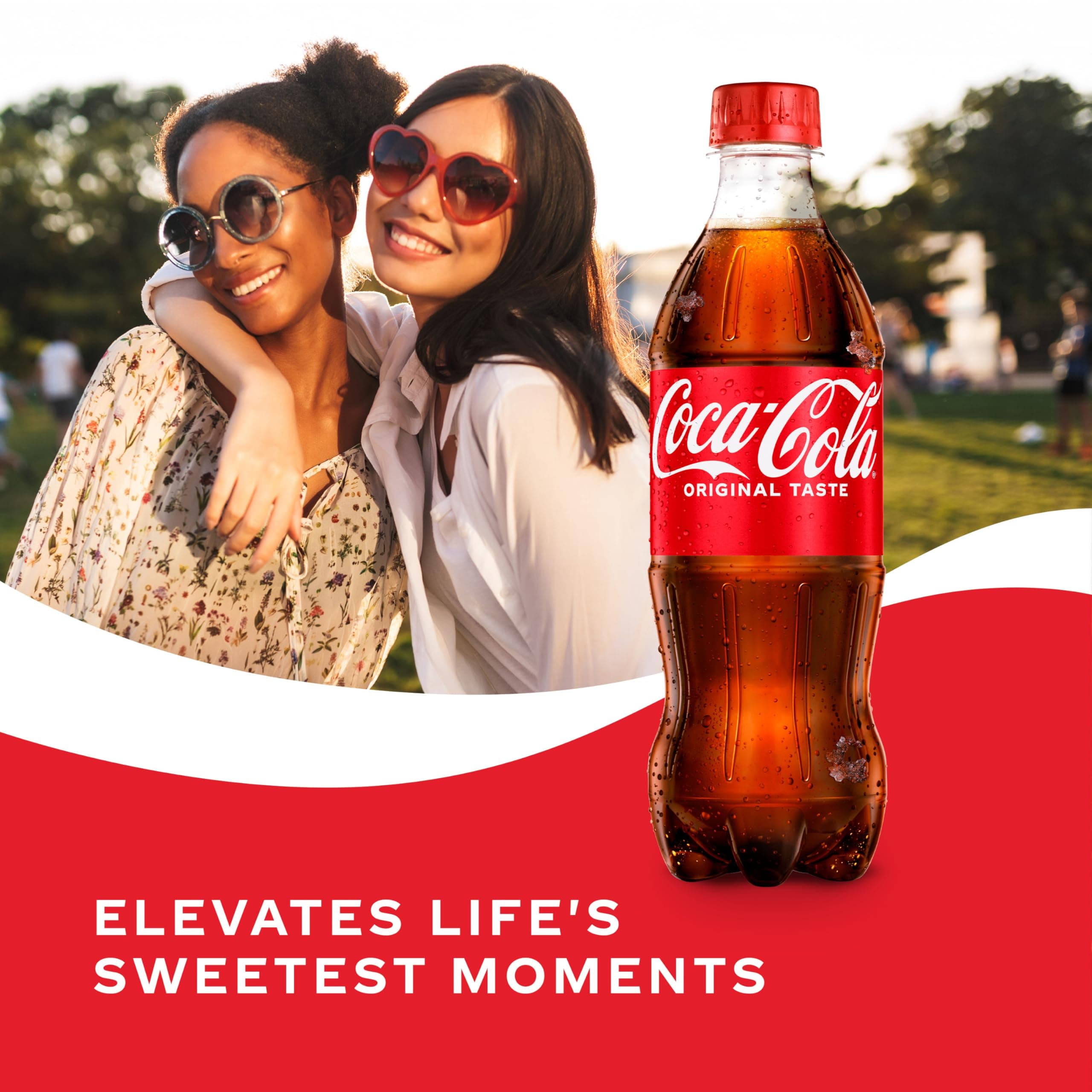 Coca-Cola Soda Soft Drink Bottles, 16.9 fl oz, 6 Pack, view 5