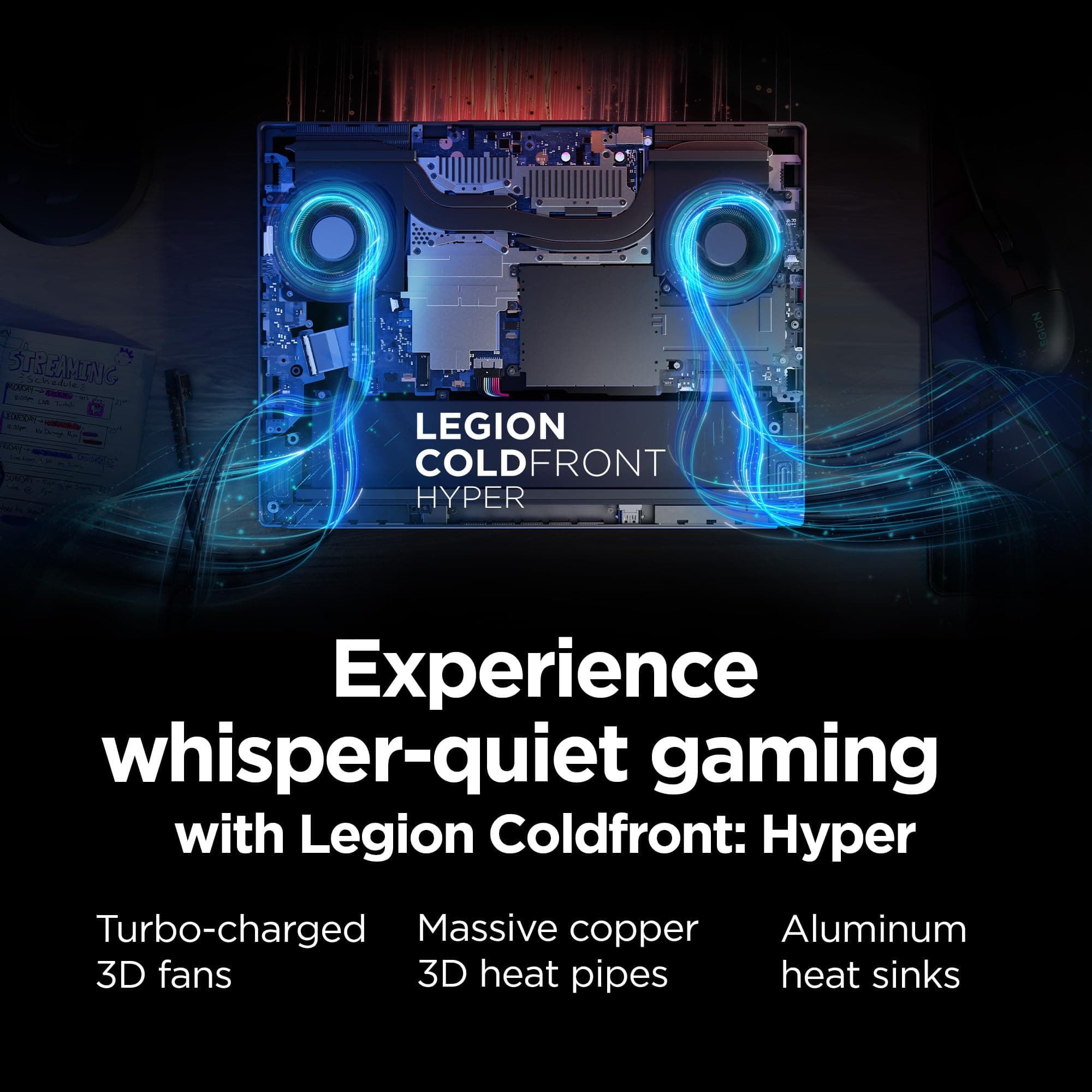 Lenovo Legion 5i – Gaming Laptop - Intel® Core™ i7-14700HX - 15" 2.5K WQXGA PureSight OLED Display–165Hz Refresh Rate–NVIDIA® GeForce RTX™ 5070 – 16 GB Memory – 1 TB Storage – 3 Months of PC GamePass, view 10