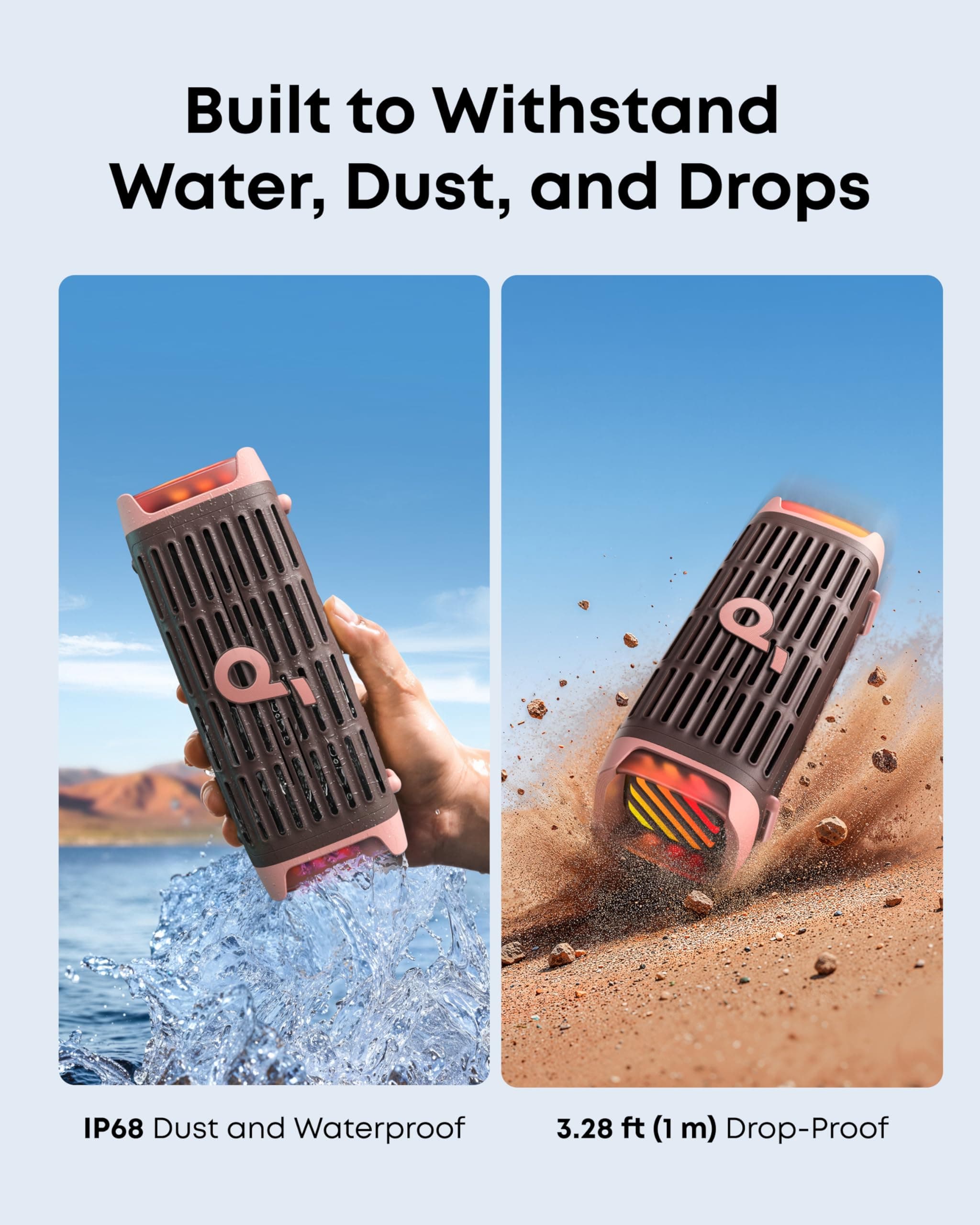 Soundcore Boom 3i by Anker, Outdoor Bluetooth Speaker, Floating Playback, view 2