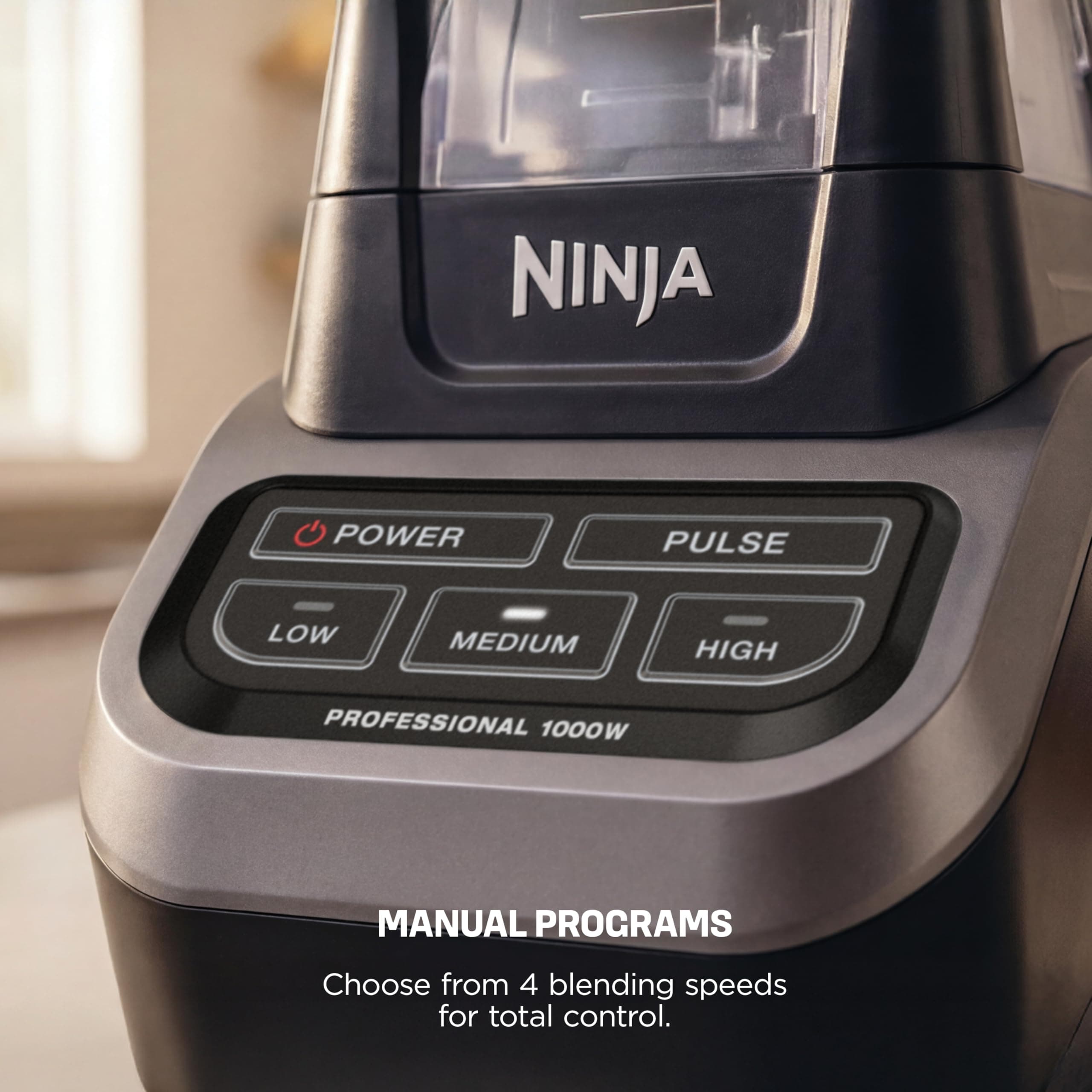 Ninja Professional Blender, 1000W, Total Crushing Tech, 72oz Pitcher, BL610, view 5