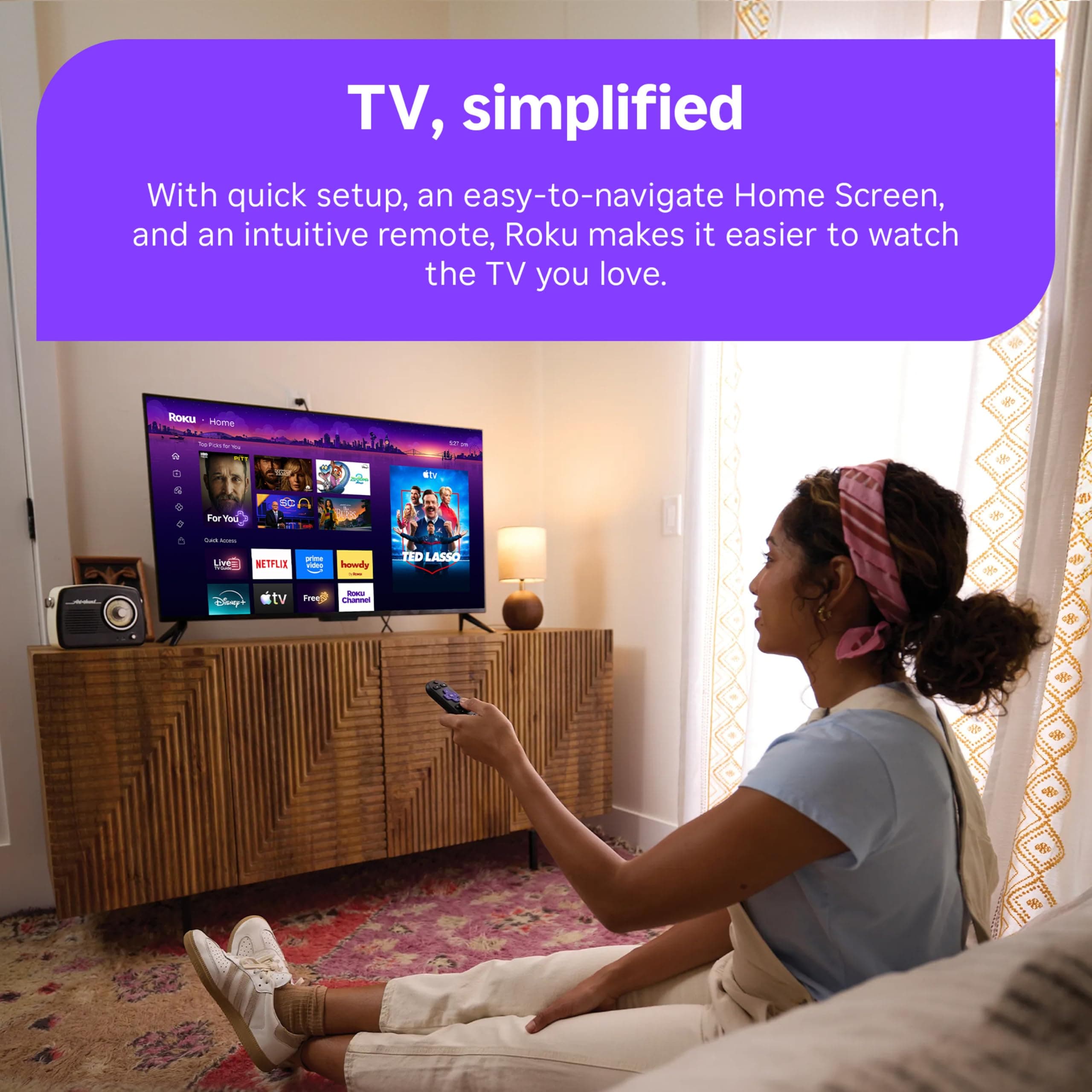 Roku Streaming Stick 4K with Voice Remote - HDR10+ & Dolby Vision, view 9