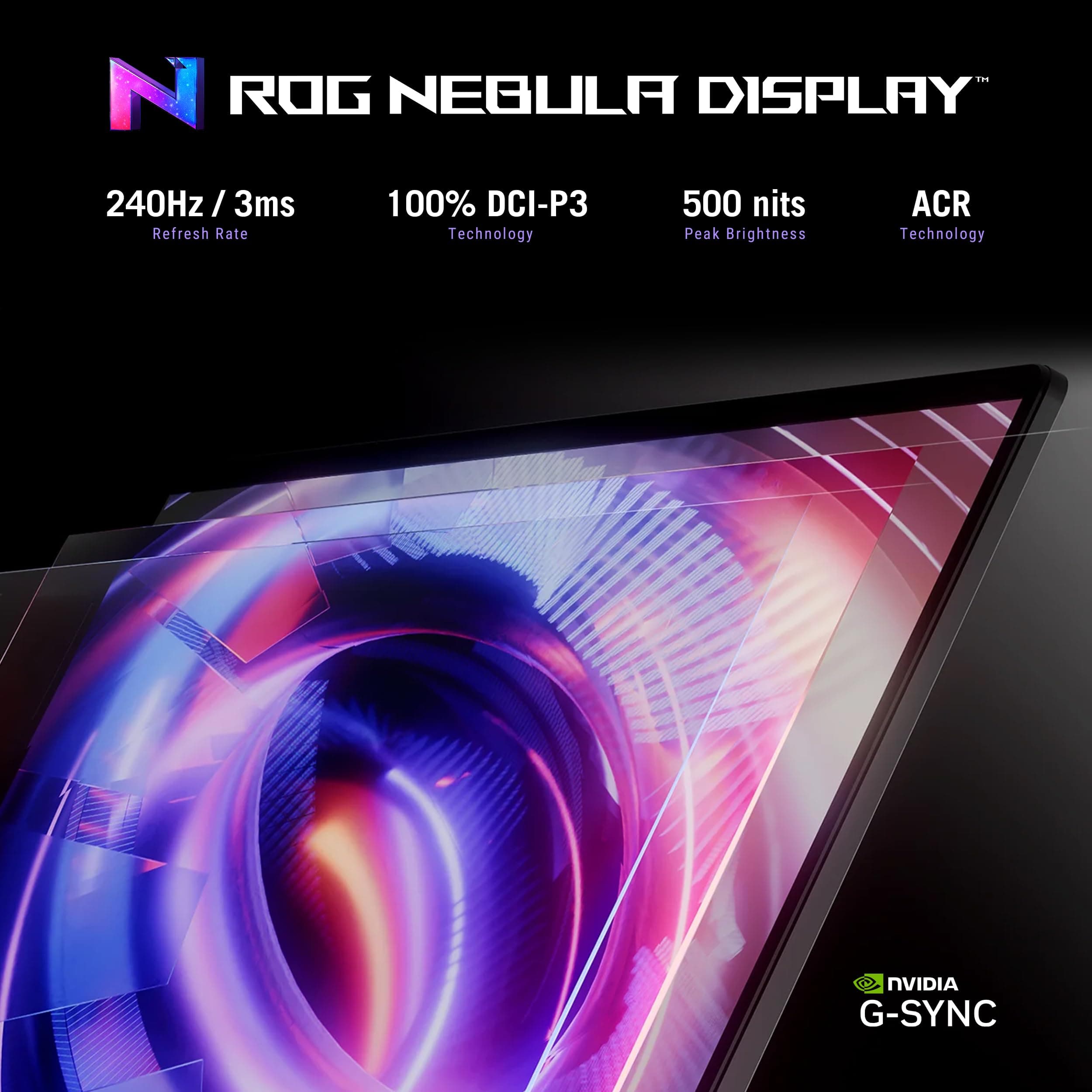 ASUS ROG Strix G16 (2025) Gaming Laptop, 16” ROG Nebula 16:10 2.5K 240Hz/3ms, NVIDIA® GeForce RTX™ 5070 Ti, Intel® Core™ Ultra 9 Processor 275HX, 32GB DDR5, 1TB SSD, Wi-Fi 7, Win11 Home, G615LR-AS96, view 3