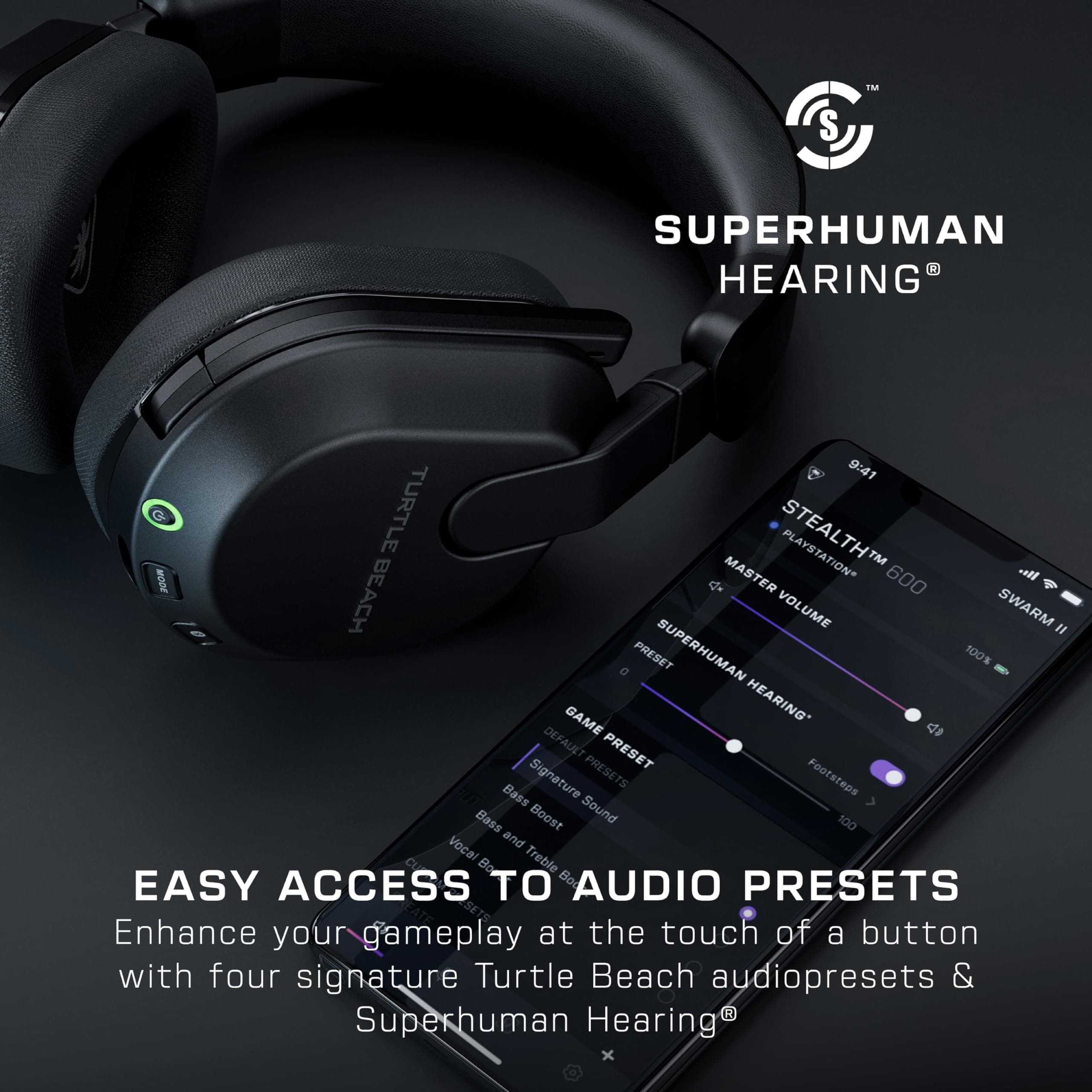 Turtle Beach Stealth 600 Wireless Gaming Headset for Xbox, PS5, PC, Mobile, view 9