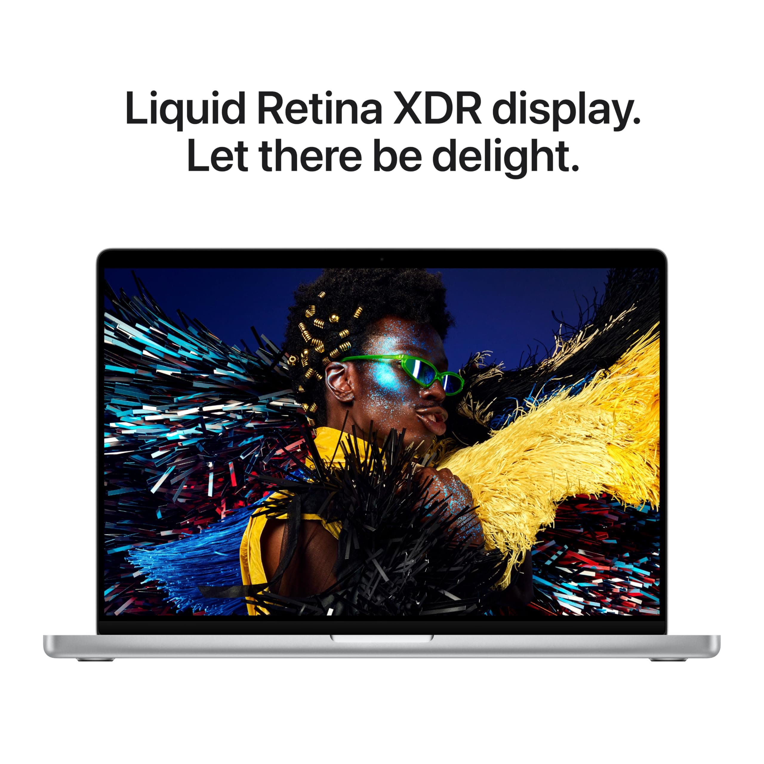 Apple MacBook Pro with M5 Max, 18‑core CPU, 40‑core GPU: 14.2-inch Display, 128GB Memory, 2TB SSD; Silver, view 6