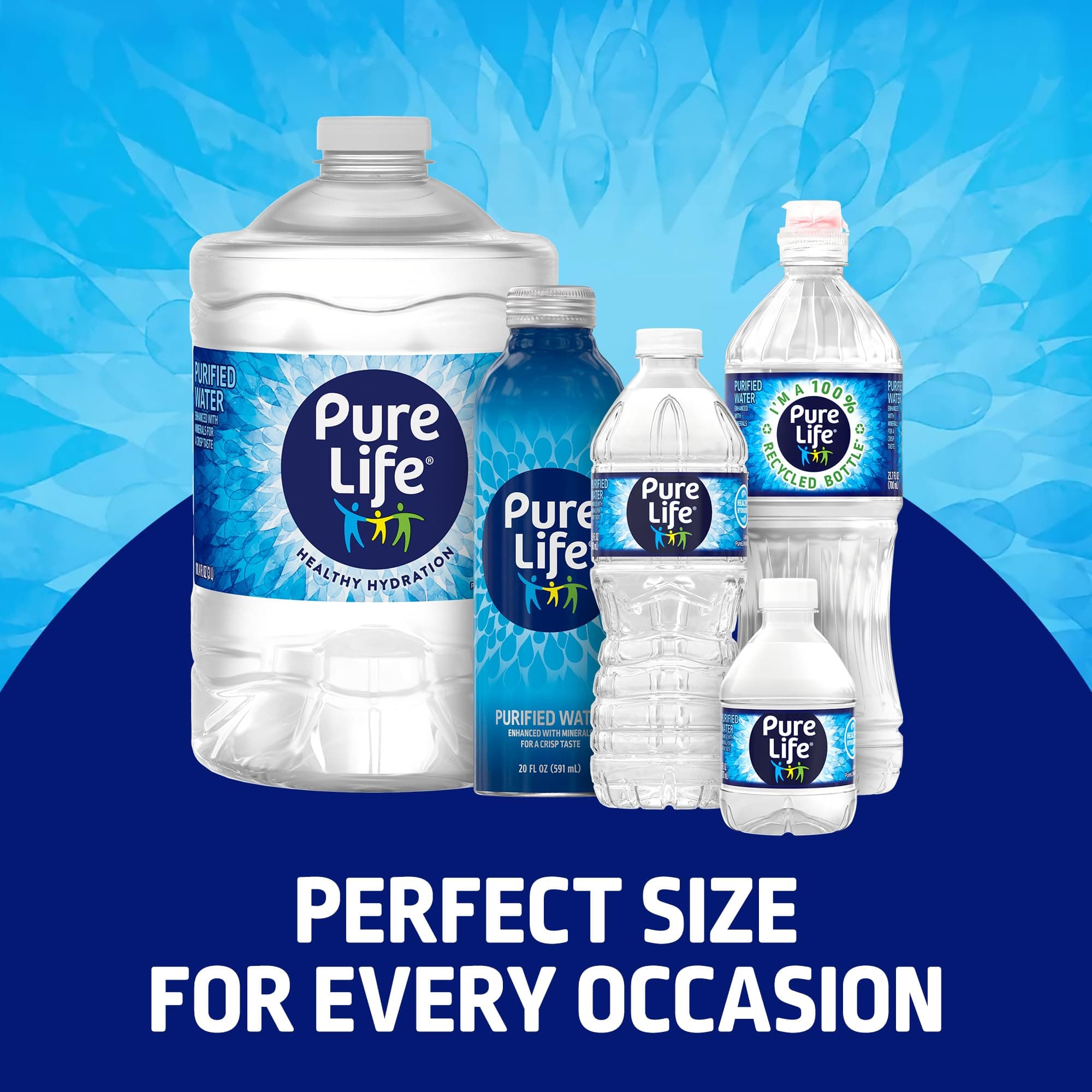 Pure Life Purified Bottled Water, 12 Pack - Still Drinking Water Enhanced with Minerals for a Crisp Taste - 16.9 Fl Oz - Toy Story 5 Packaging Graphics, view 8