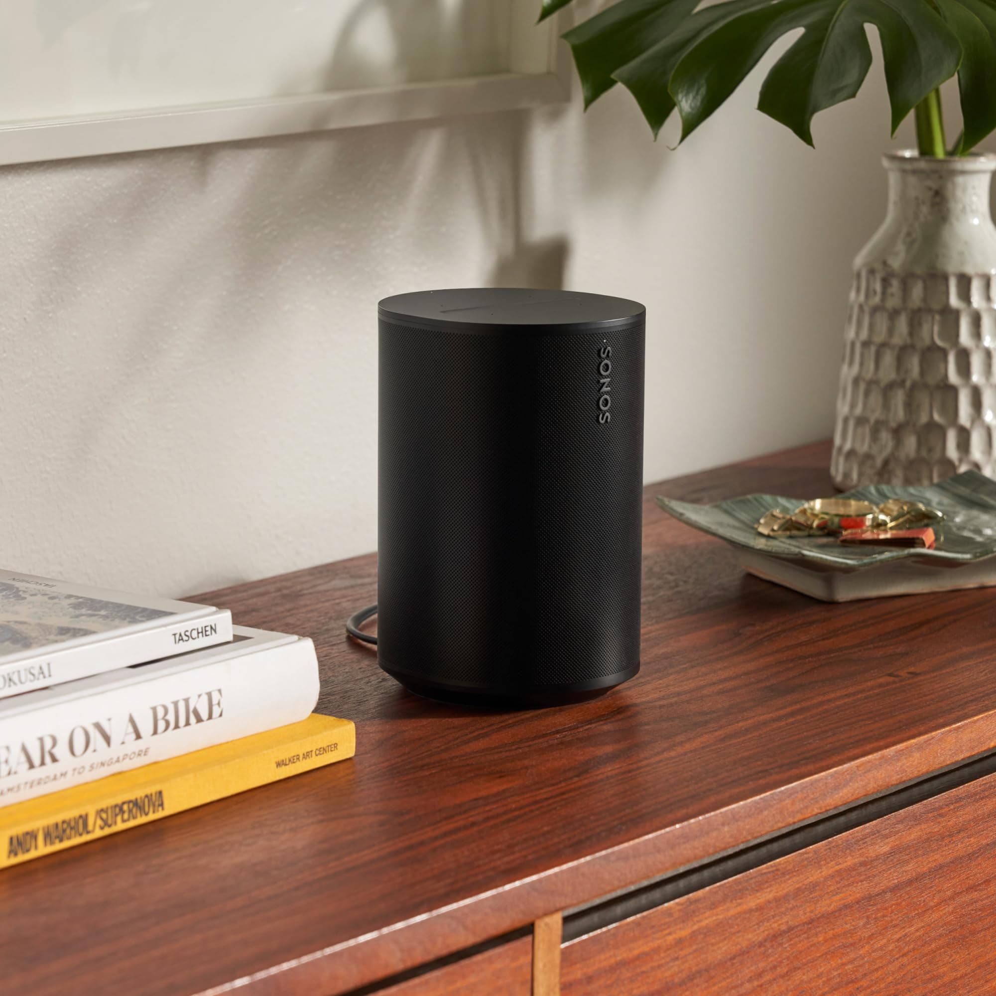 Sonos Era 100 - Black - Wireless, Alexa Enabled Smart Speaker, view 6