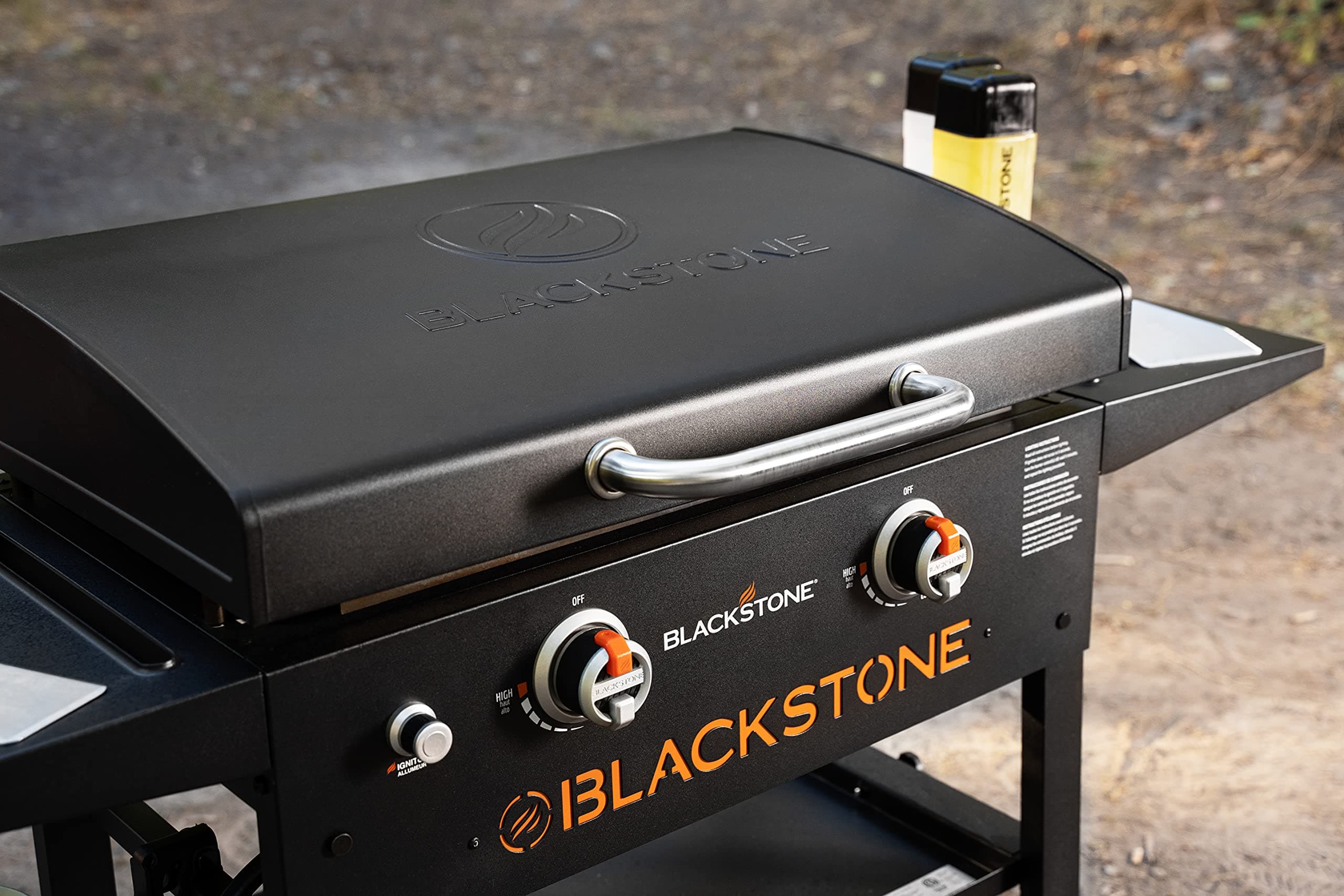 Blackstone® 1883 Original 28" Omnivore Griddle with Hood, Black, view 6