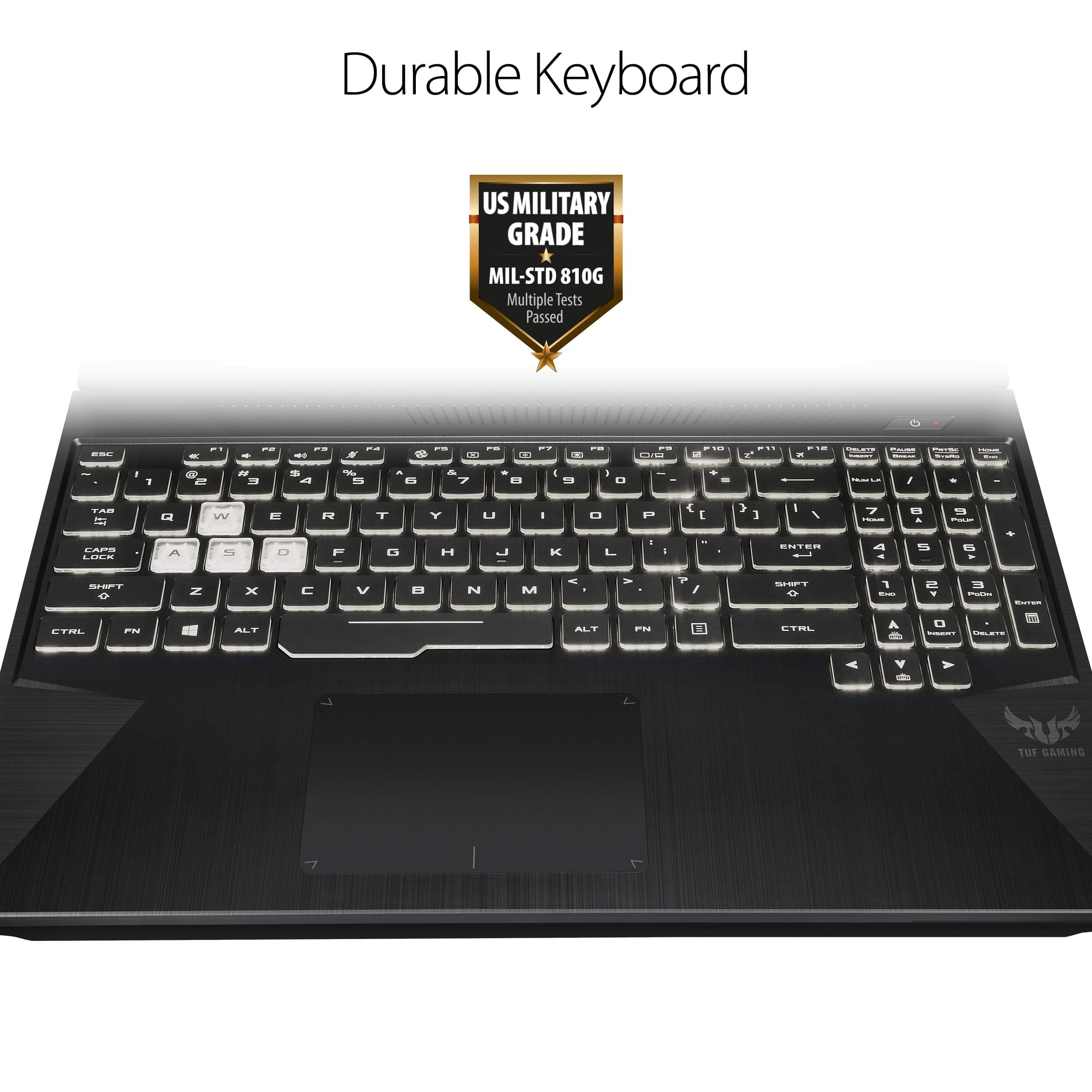 ASUS TUF Gaming Laptop, 15.6” 120Hz FHD IPS-Type, AMD Ryzen 7 3750H, GeForce RTX 2060, 16GB DDR4, 512GB PCIe SSD, Gigabit Wi-Fi 5, Windows 10 Home, FX505DV-ES74, view 5