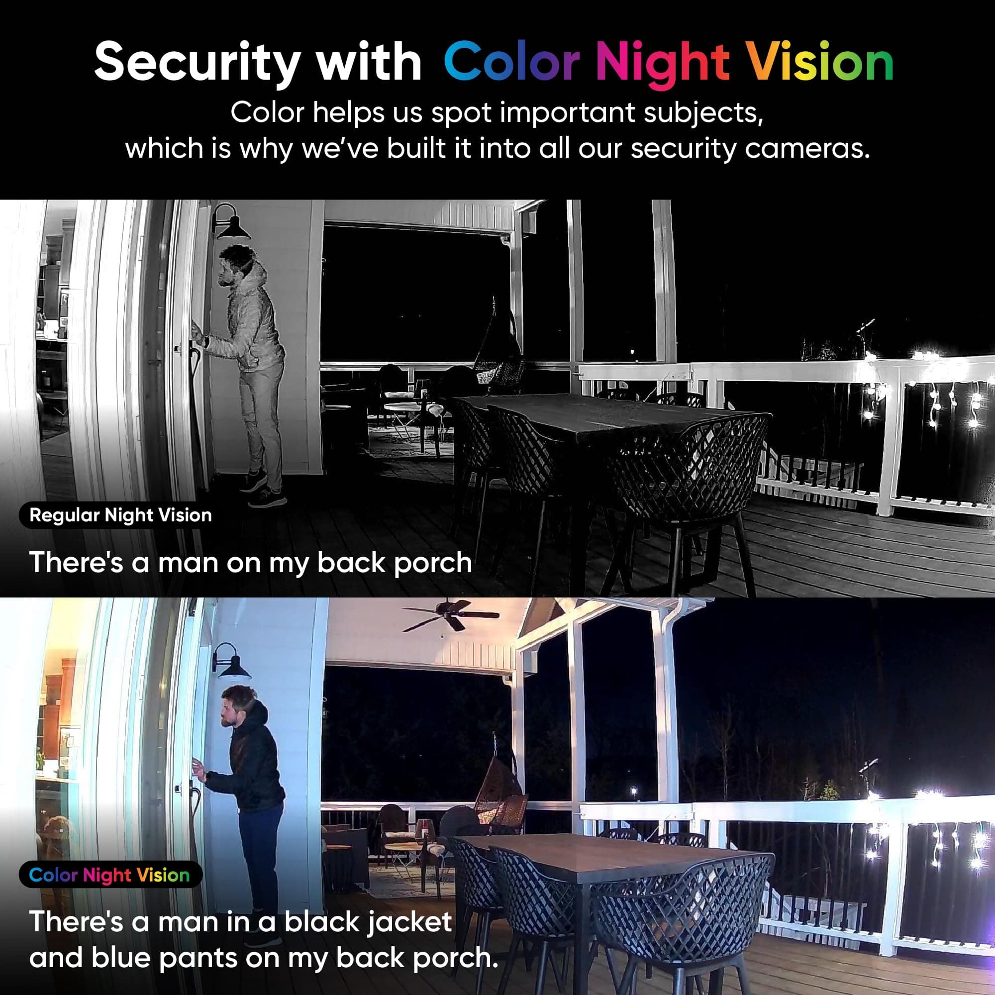 WYZE Cam OG Indoor/Outdoor Security Camera with Color Night Vision, view 9
