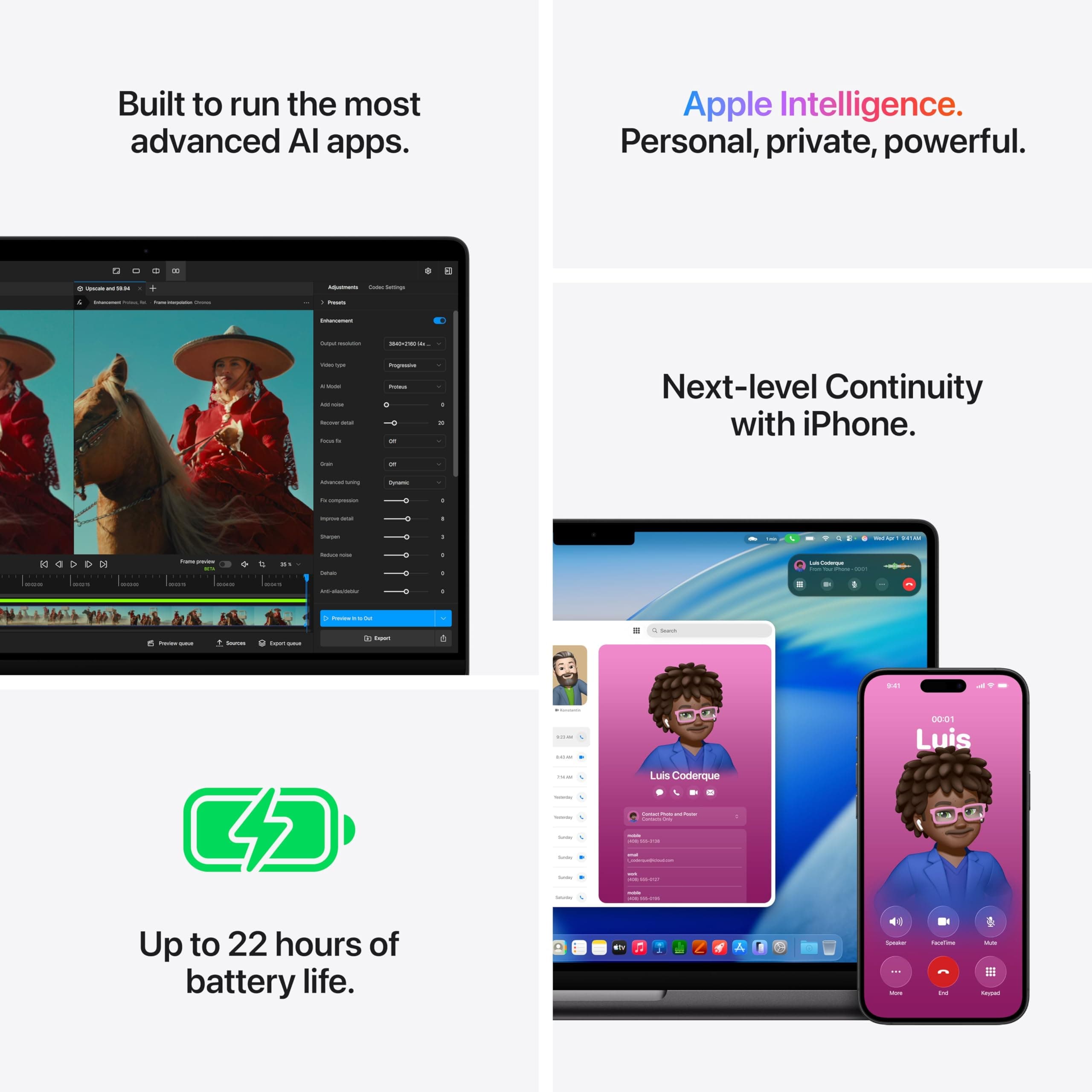 (CTO) Apple 14-inch MacBook Pro: M5 Pro chip w 18-core CPU - 20-core GPU, 48GB, 1TB, Space Black, 96W - Z1ML00050 - (2026), view 8
