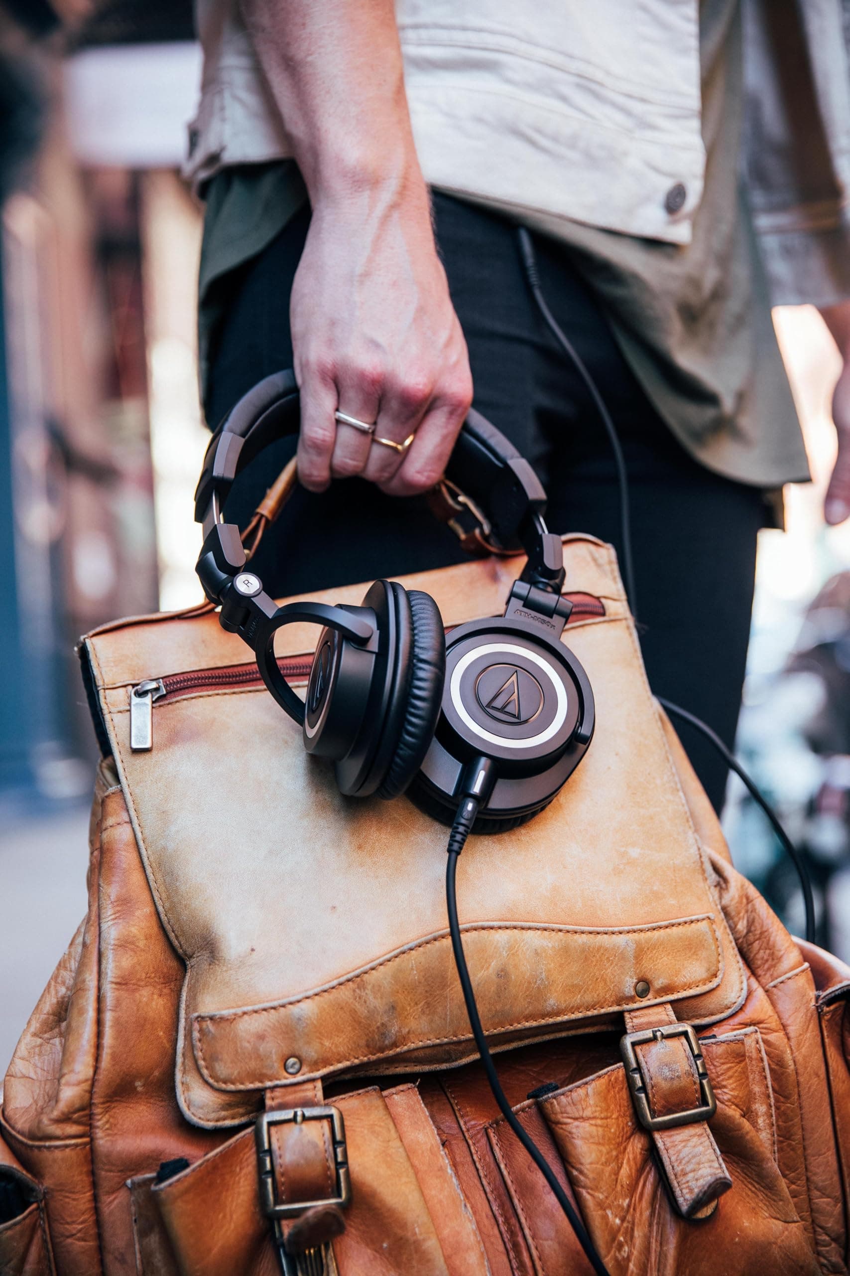 Audio-Technica ATH-M50X Professional Studio Monitor Headphones, Black, Professional Grade, Critically Acclaimed, with Detachable Cable, view 13