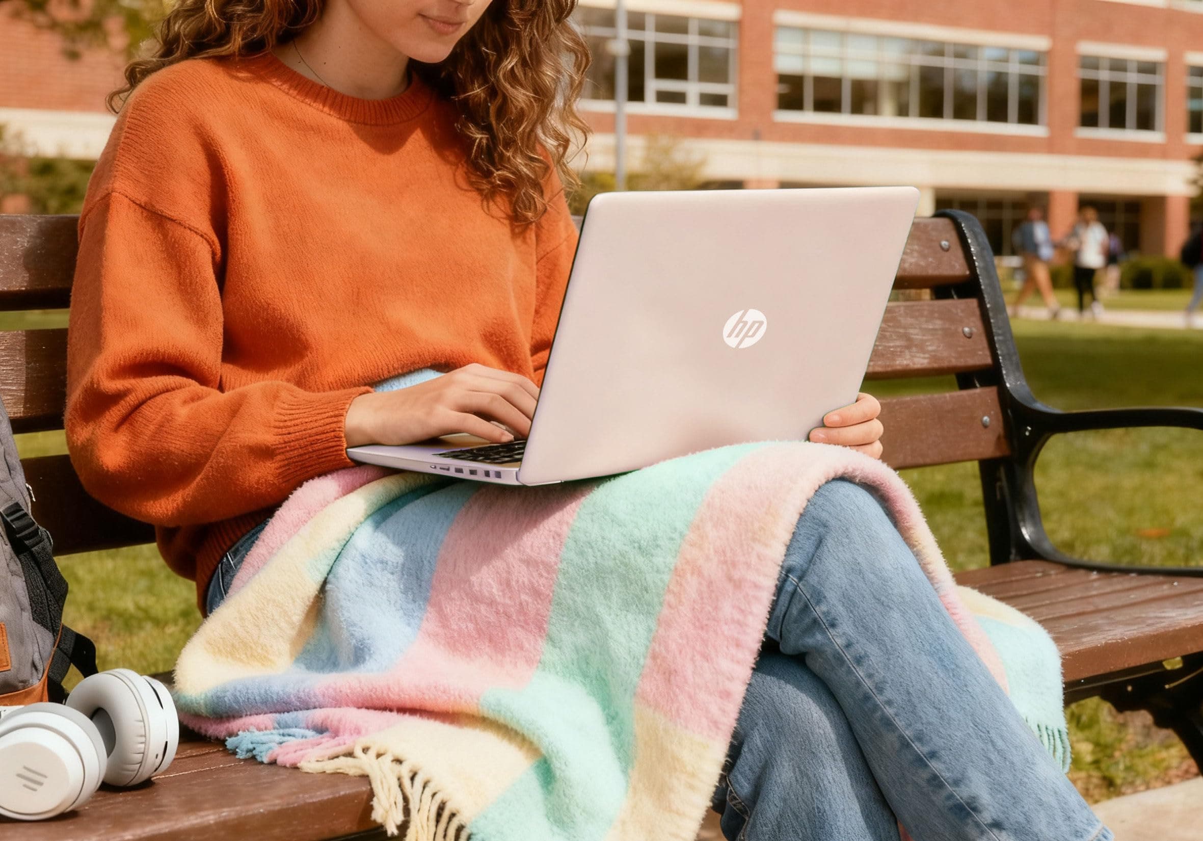HP 14 inch Laptop, 2026 Edition, Intel CPU, 128GB SSD, High Performance, Ultra-Quiet Design, Long Battery Life, Windows 11 with Microsoft 365, view 9
