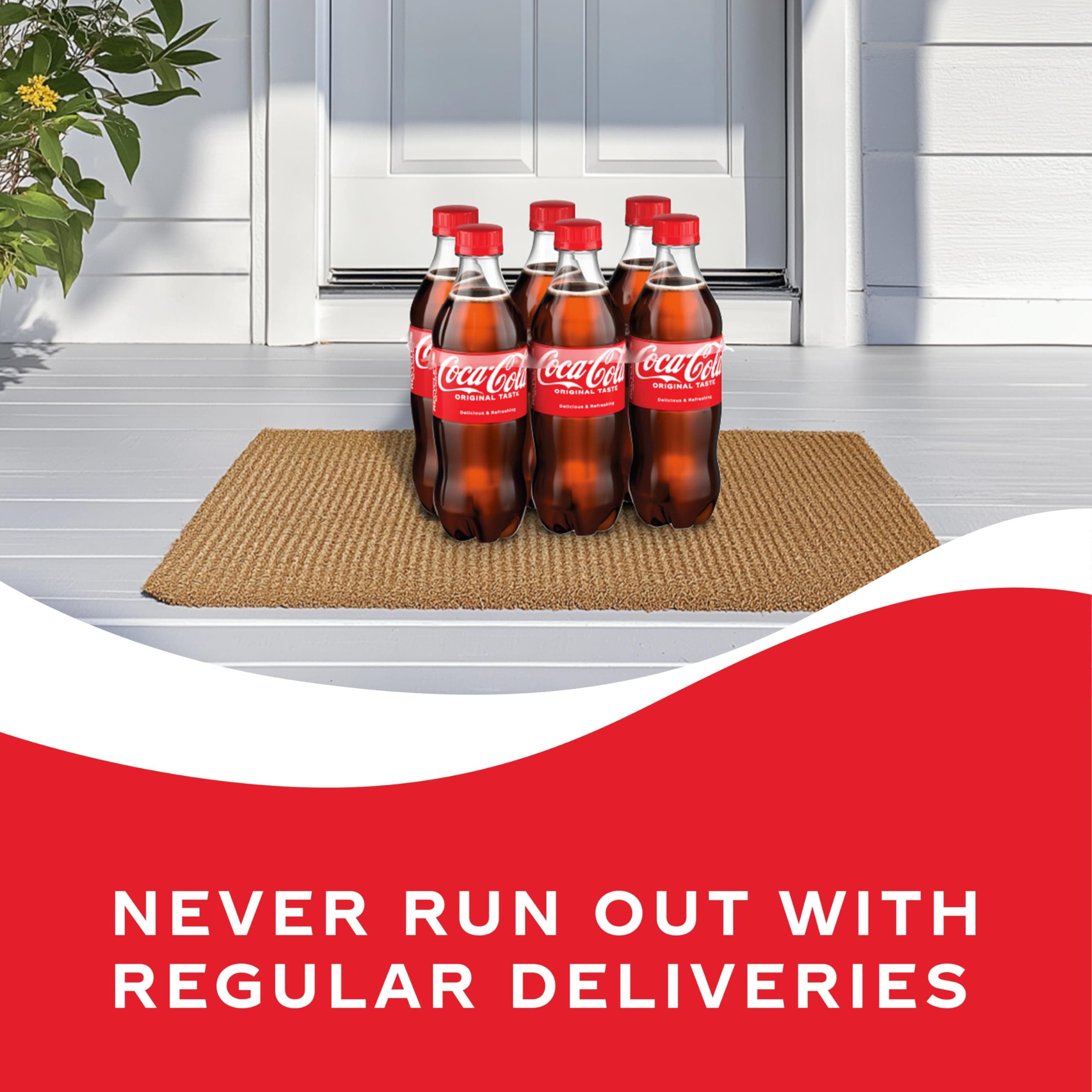 Coca-Cola Soda Soft Drink Bottles, 16.9 fl oz, 6 Pack, view 8