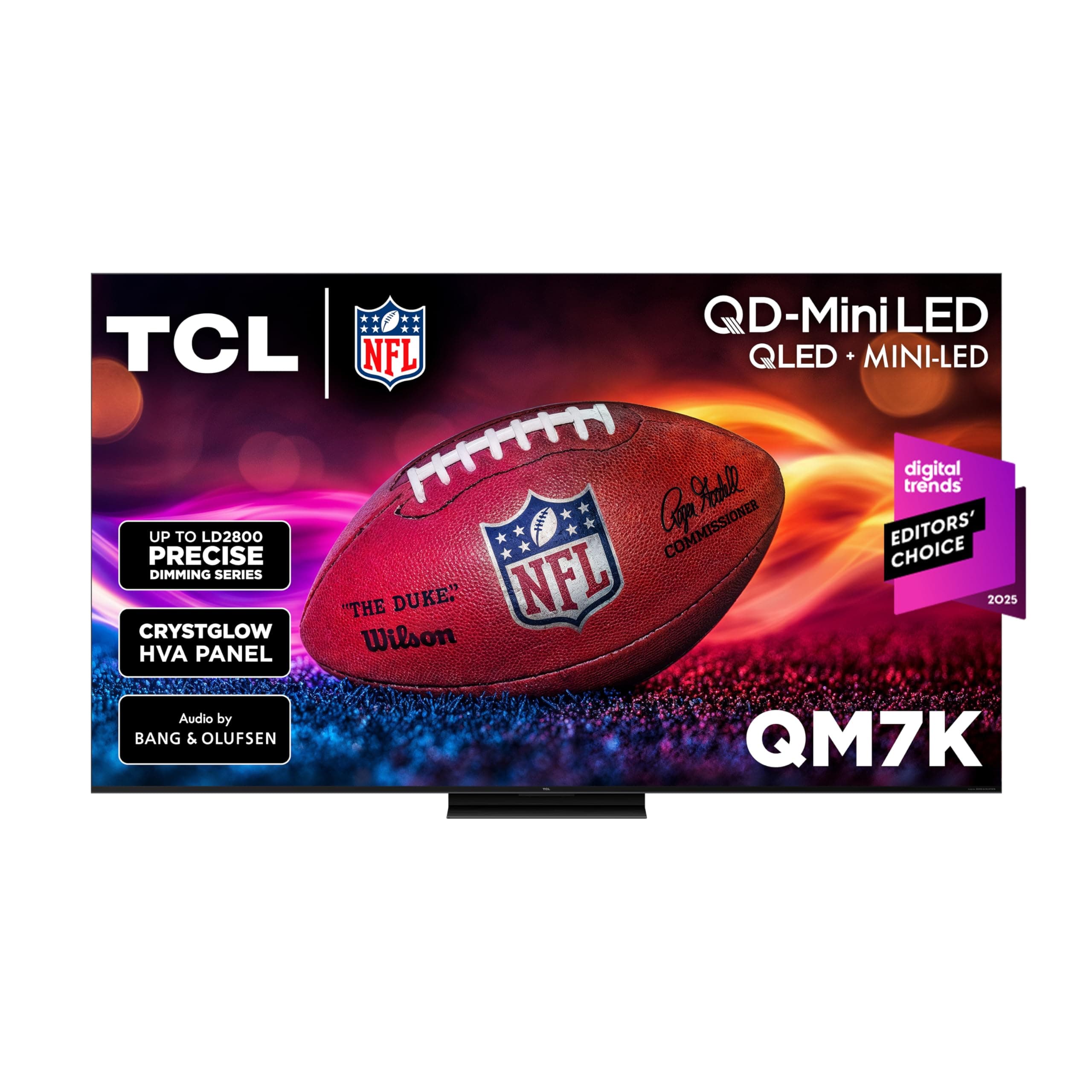 TCL 85 Inch Class QM7K Series | Mini LED QLED 4K HDR | 85QM7K, 2025 Model | 120HZ-144HZ Anti Reflective Screen Smart Google TV Dolby Atmos Onkyo Audio | Voice Remote Alexa Gaming Streaming Television