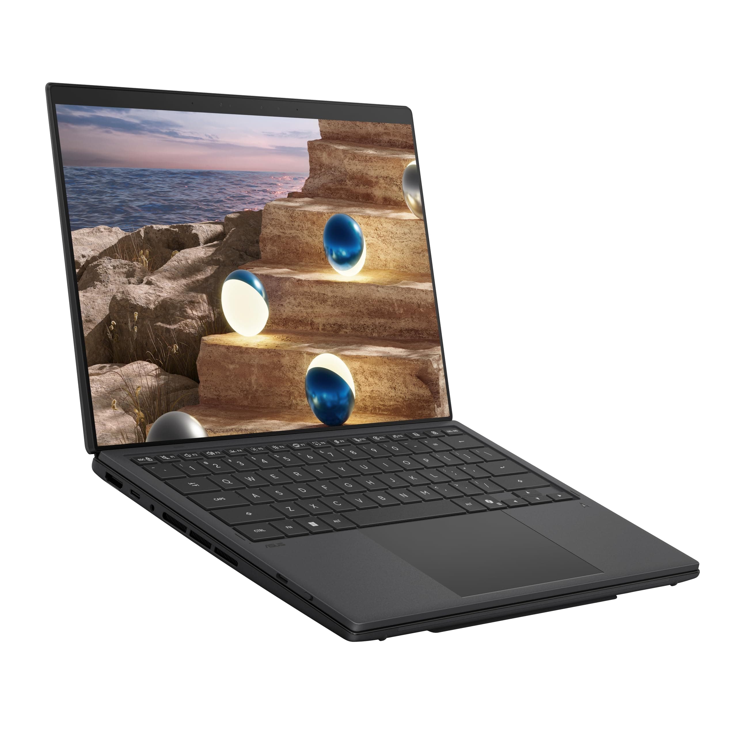 ASUS Zenbook Duo Laptop (2026), Dual 14” OLED 3K 144Hz Touch Display, Intel Core Ultra X9 388H, Intel Arc Graphics, 32GB RAM, 1TB SSD, Sleeve and Stylus Included, WiFi 7, Windows 11, Moher Gray, view 15