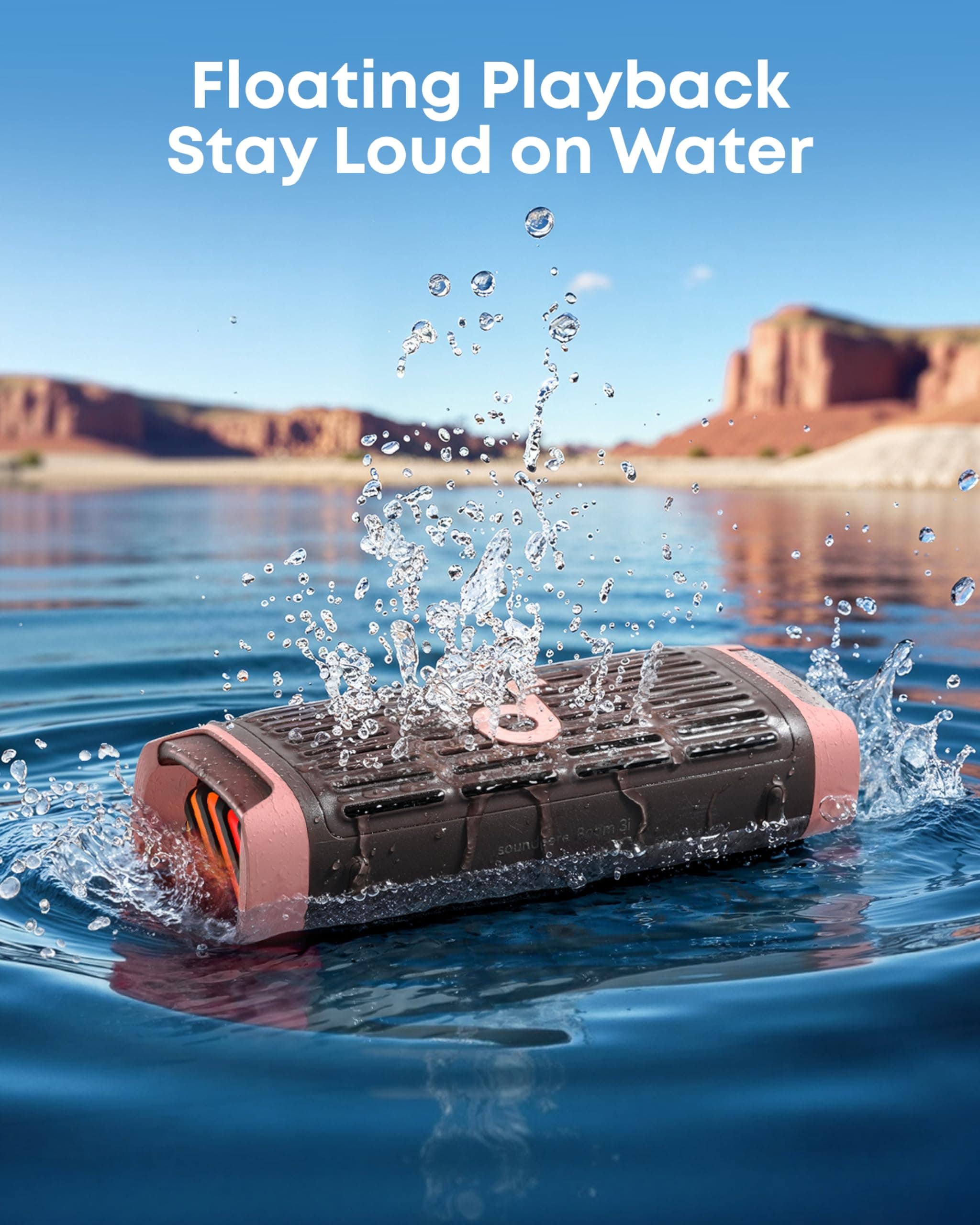 Soundcore Boom 3i by Anker, Outdoor Bluetooth Speaker, Floating Playback, view 3