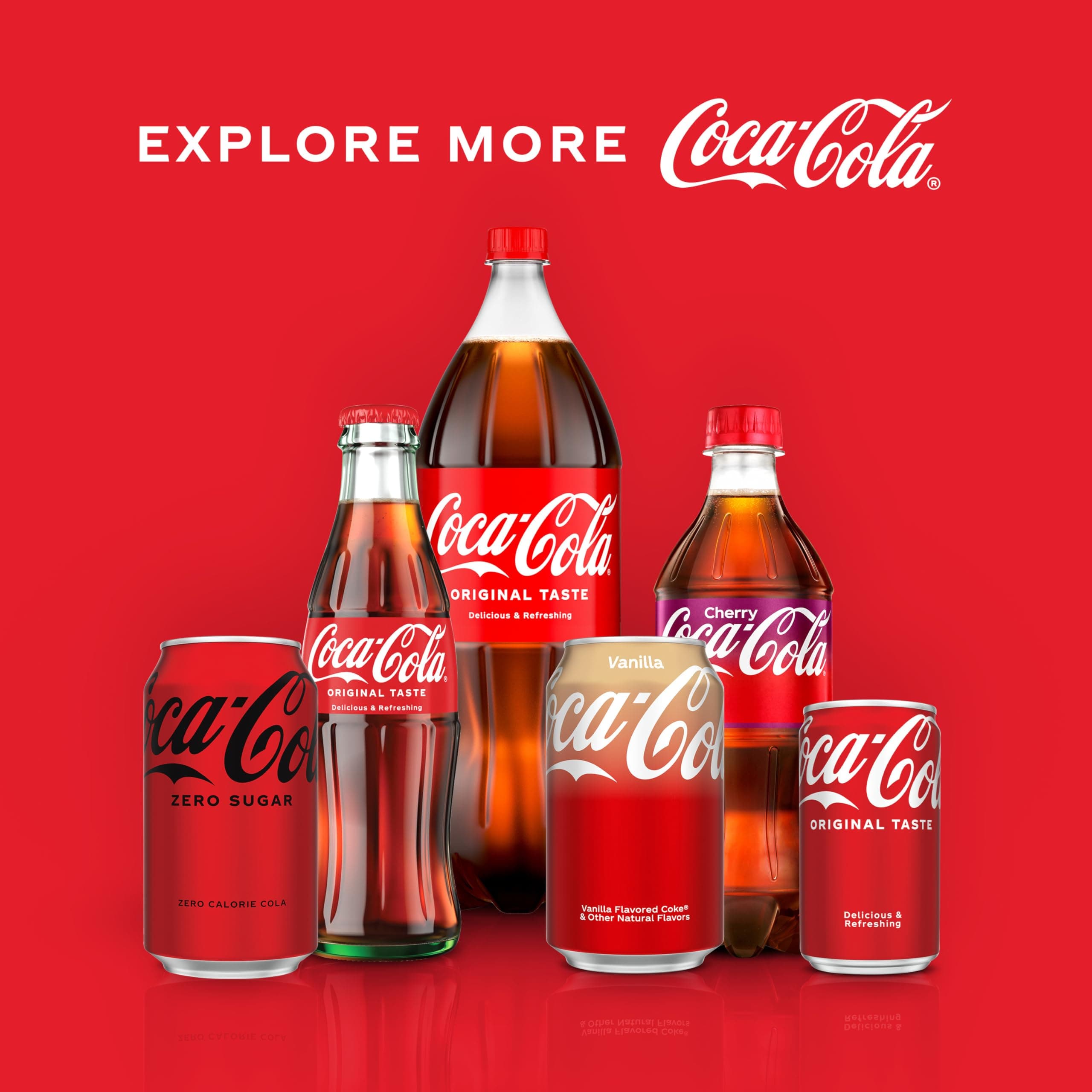 Coca-Cola Soda Soft Drink Bottles, 16.9 fl oz, 6 Pack, view 7