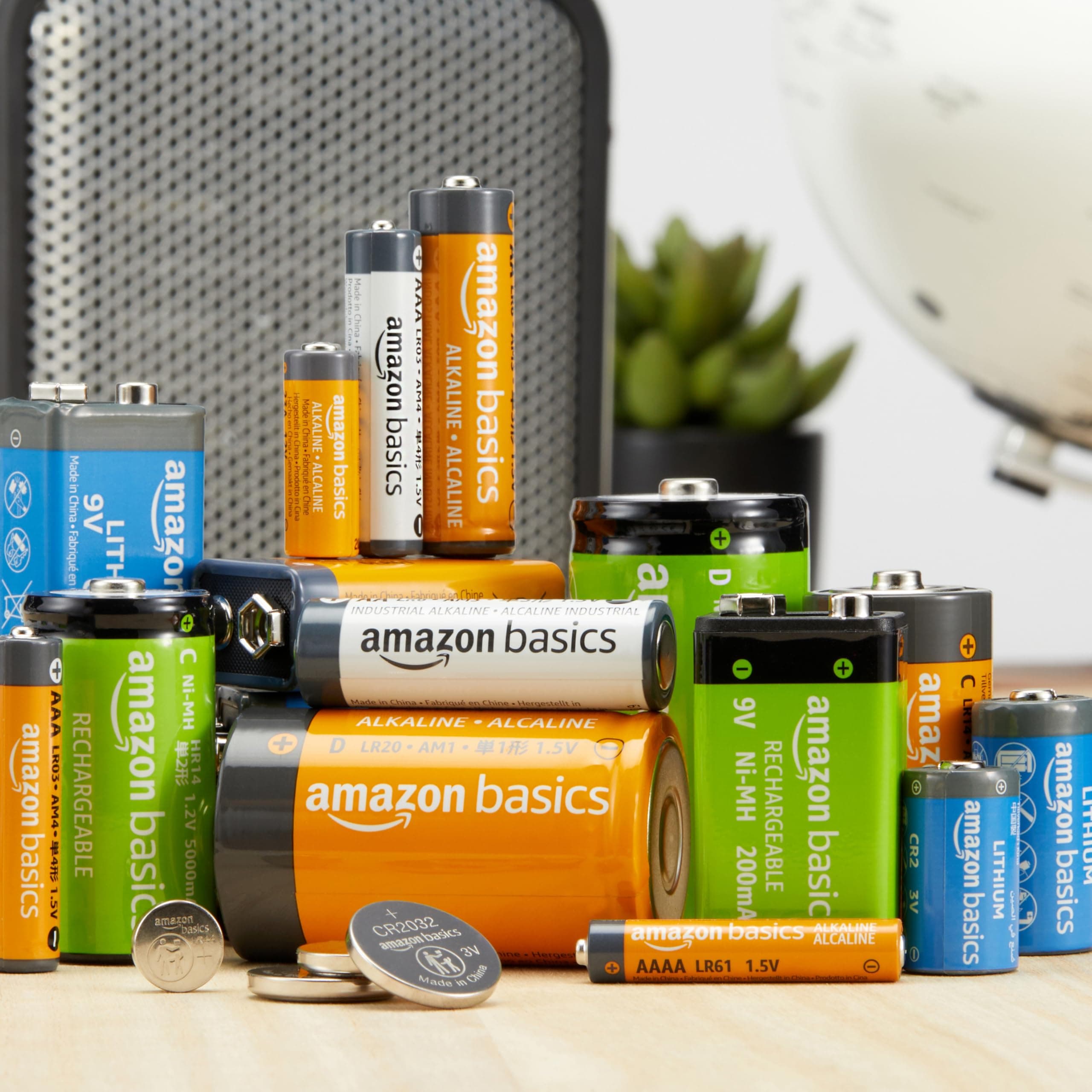 Amazon Basics 48-Count AA & AAA High-Performance Alkaline Batteries Value Pack, 24 AA and 24 AAA, Ready to Use, view 6