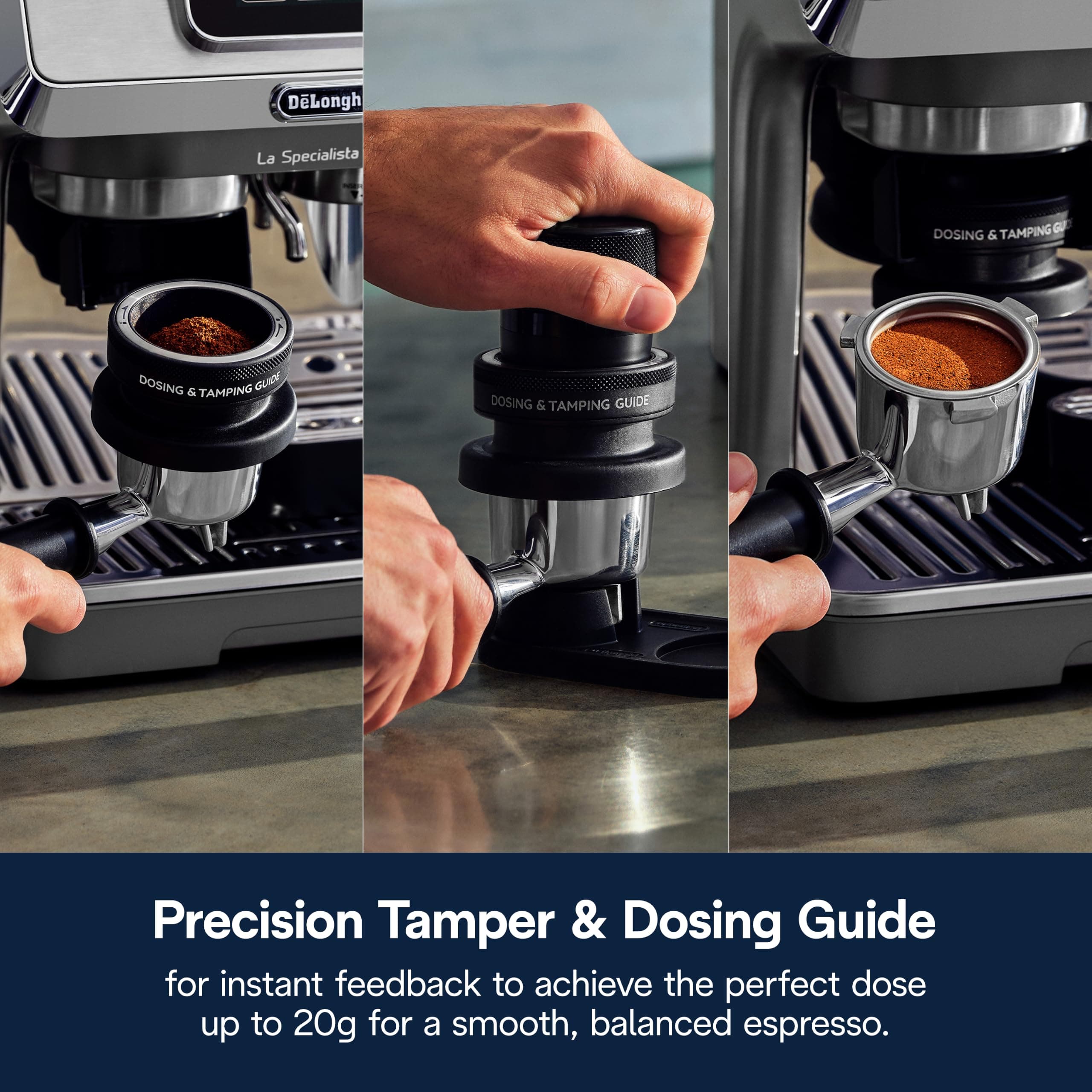 De'Longhi La Specialista Touch Espresso Machine with Coffee Grinder, view 9