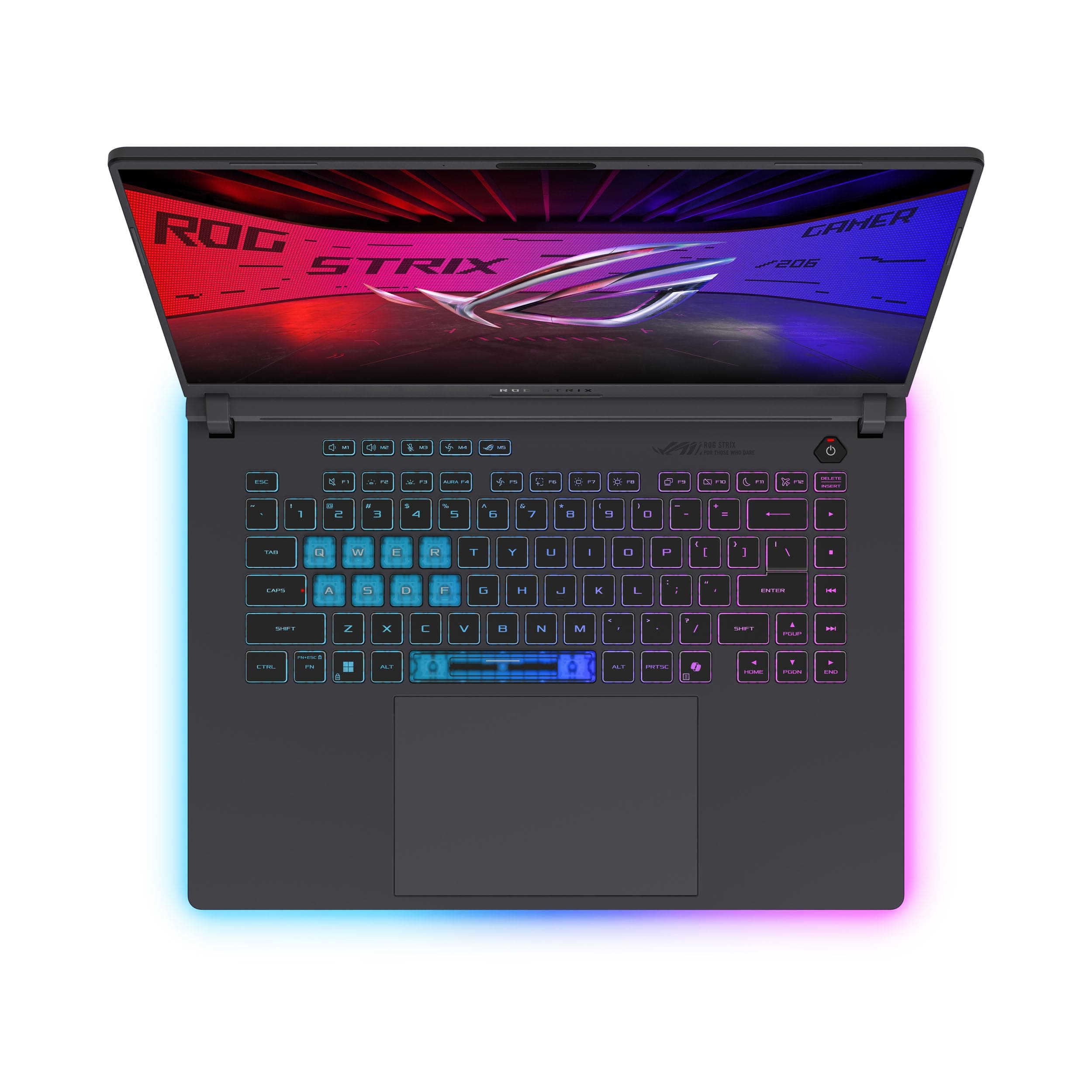 ASUS ROG Strix G16 (2025) Gaming Laptop, 16” FHD+ 16:10 165Hz/3ms, NVIDIA® GeForce RTX™ 5060, Intel® Core™ i7 Processor 14650HX, 16GB DDR5, 1TB Gen 4 SSD, Wi-Fi 7, Windows 11 Home, G615JMR-AS74, view 14