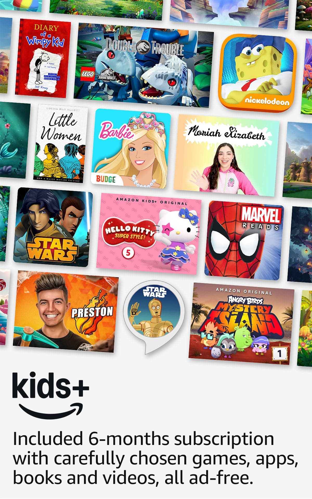 Amazon Fire HD 8 Kids Pro tablet, ages 6-12. Bright 8" HD screen, includes ad-free content, parental controls, 13-hr battery, slim case for older kids, 64GB, Hello Teal, (2024 release), view 3