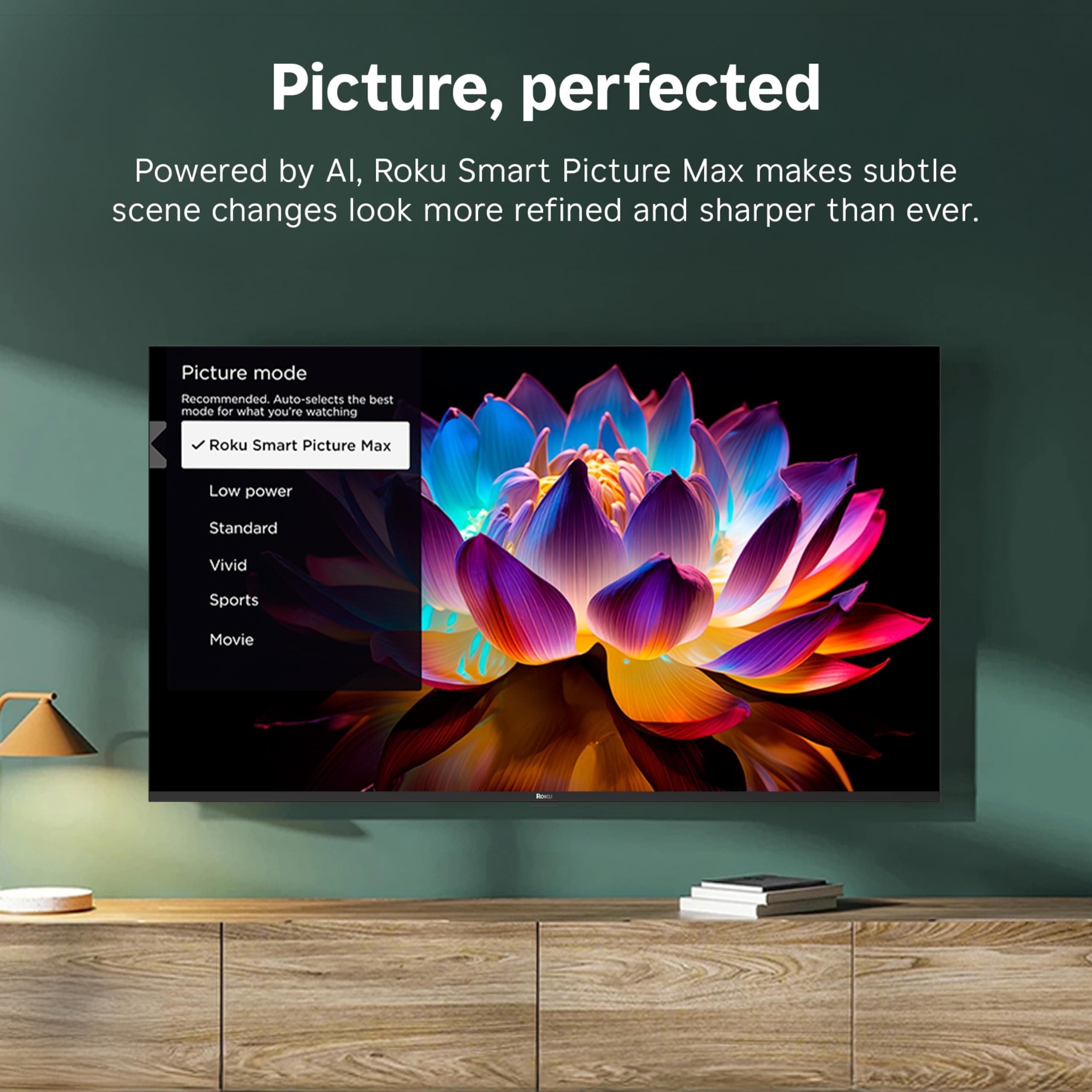 Roku 65-Inch Plus Series Smart TV - 4K QLED Mini-LED TV - RokuTV, view 6