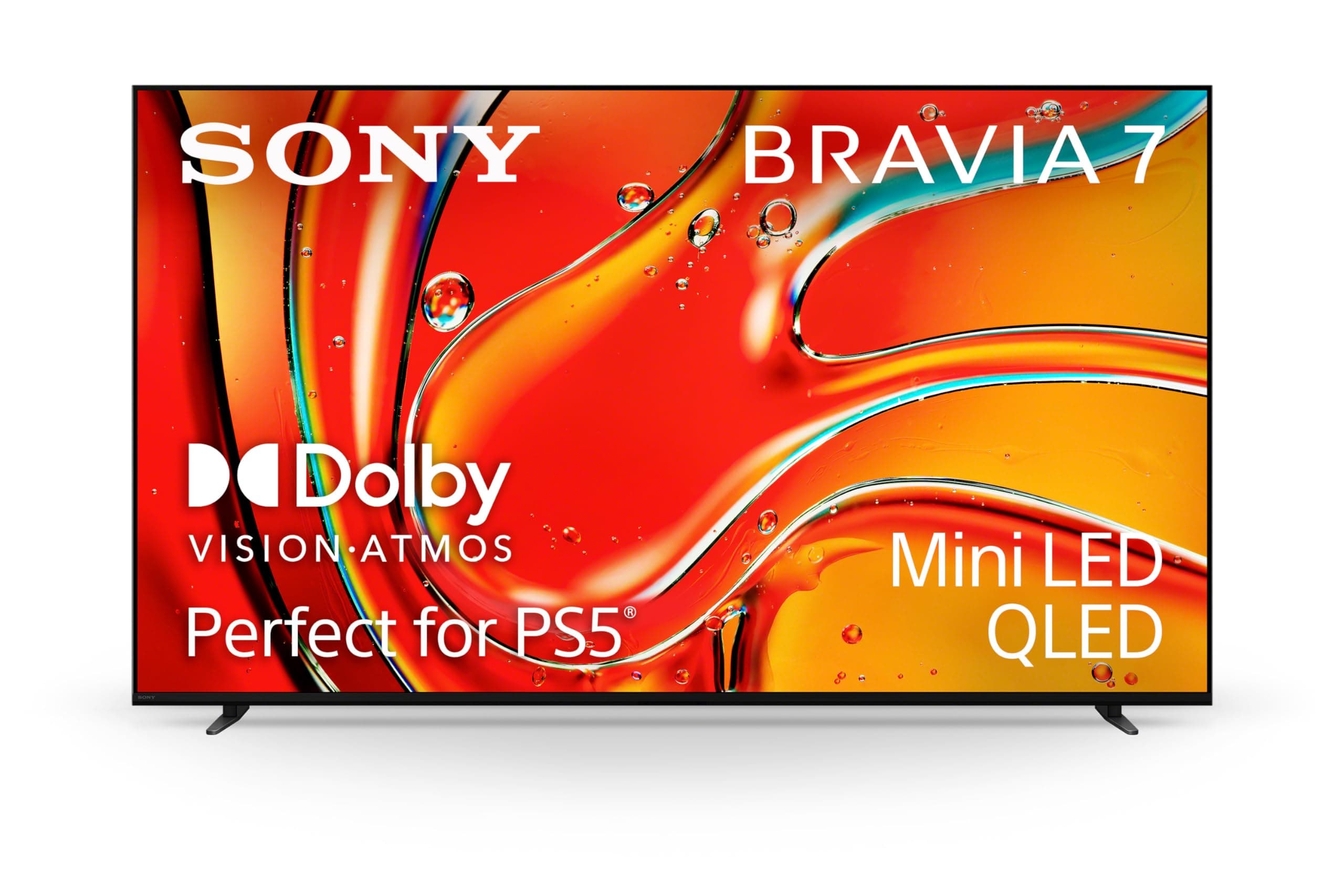 Sony 65 Inch BRAVIA 7 Mini LED QLED 4K HDR Smart Google TV (K-65XR70)