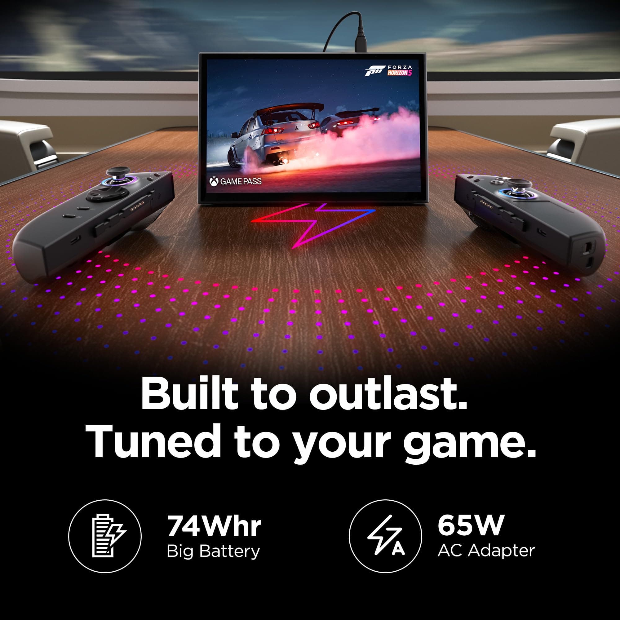 Lenovo Legion Go 2 – Mobile Gaming Console – AMD Ryzen Z2 CPU – 8.8" WQXGA PureSight OLED Display – 144Hz – Integrated AMD Radeon™ Graphics – 16GB Memory – 1TB Storage – Fingerprint Reader, view 7