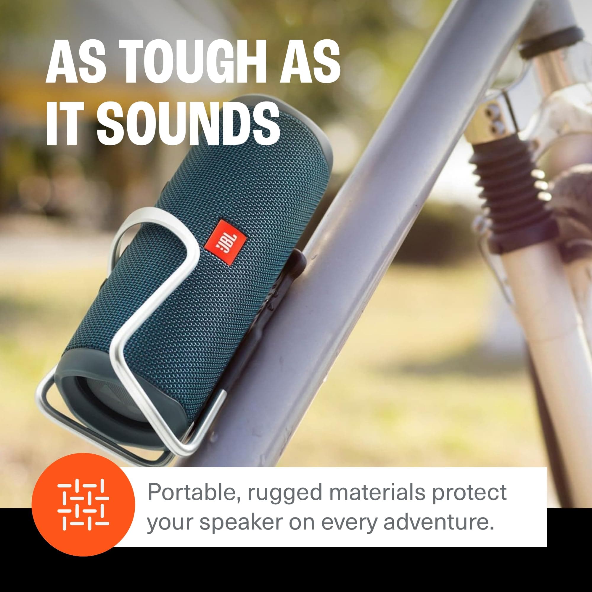 JBL FLIP 5, Waterproof Portable Bluetooth Speaker, Black, Small, view 6