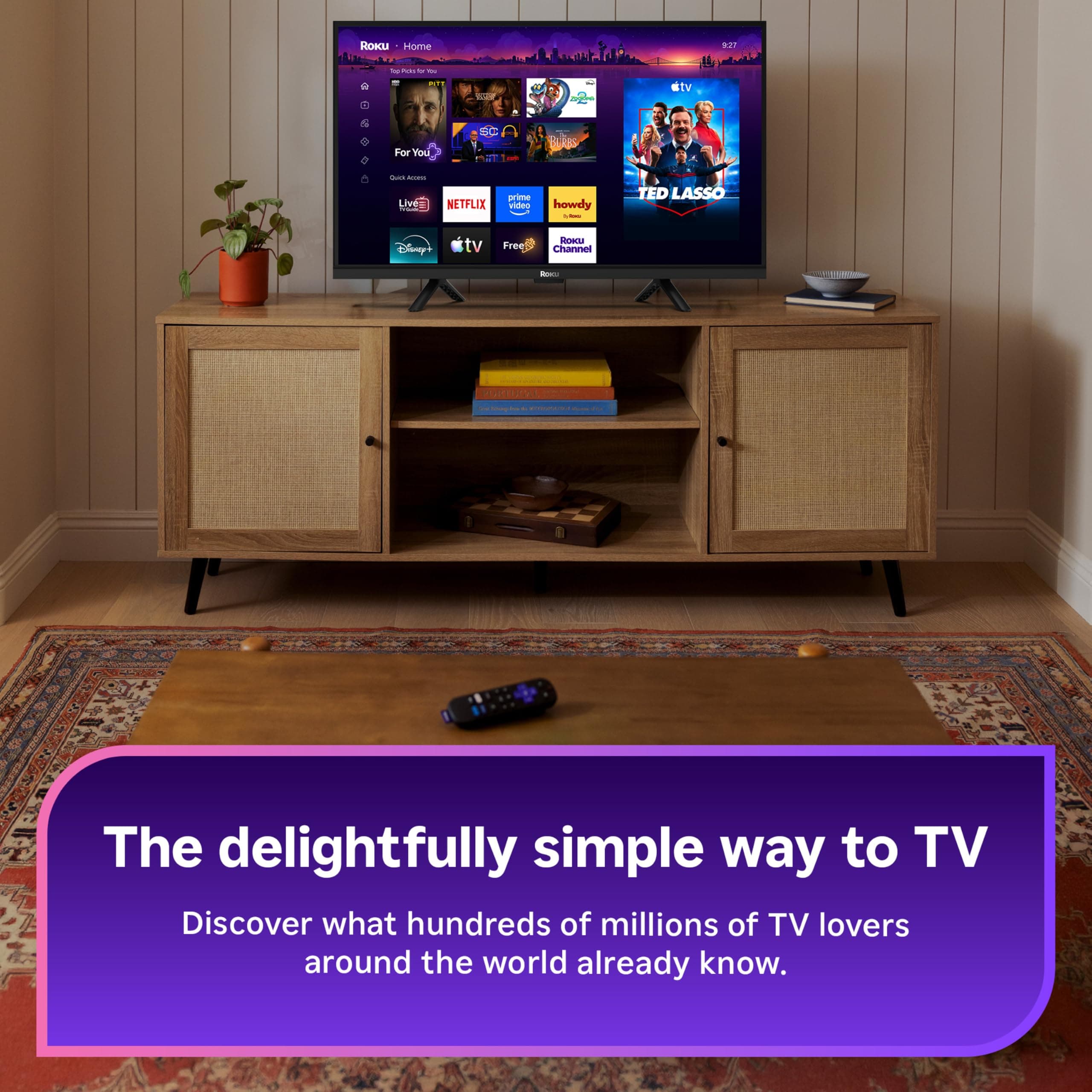 Roku Streaming Stick 4K with Voice Remote - HDR10+ & Dolby Vision, view 2