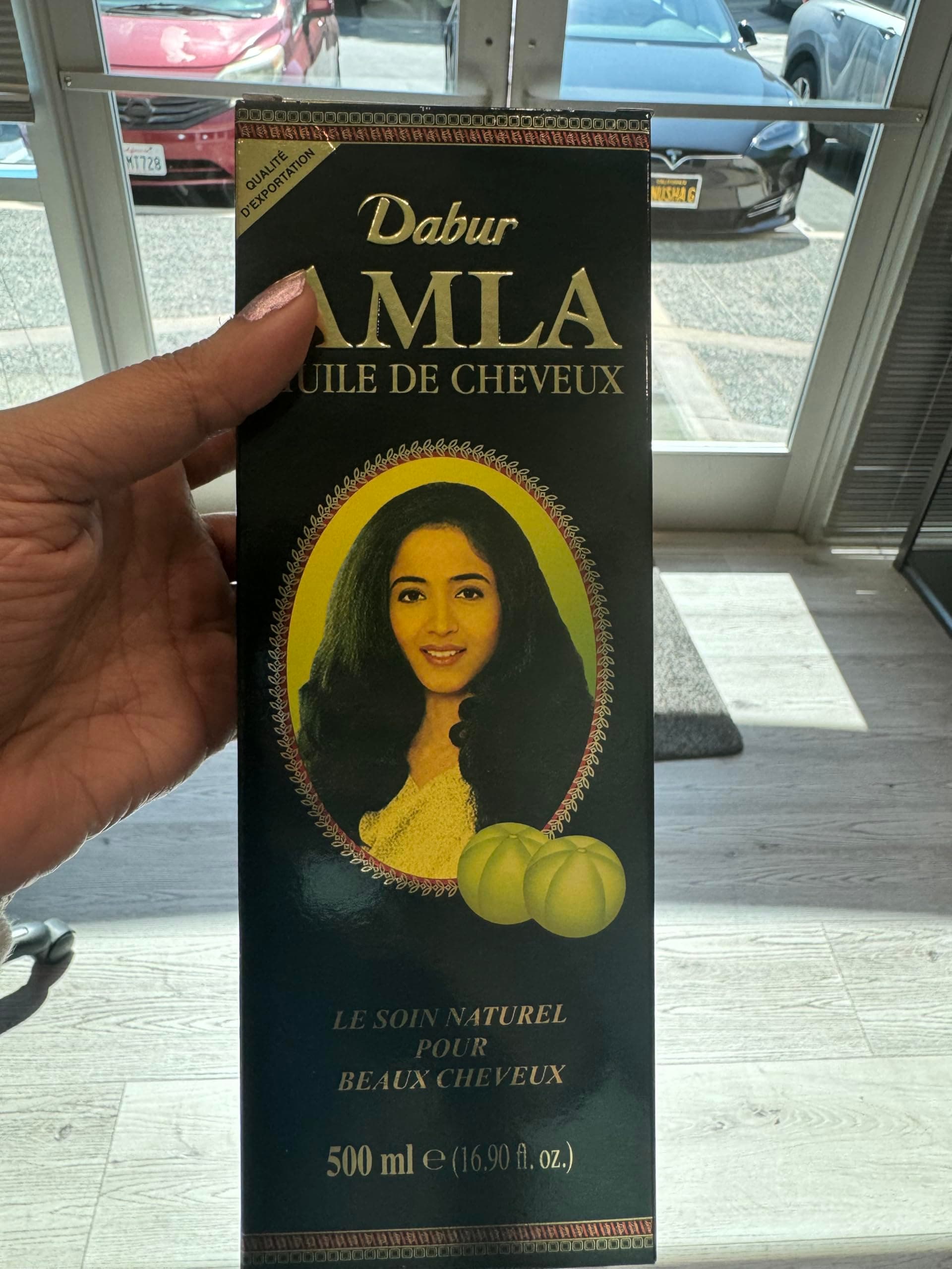 Dabur Amla Hair Oil with Pure Amla Botanical Extracts for Men & Women 500ml, view 2