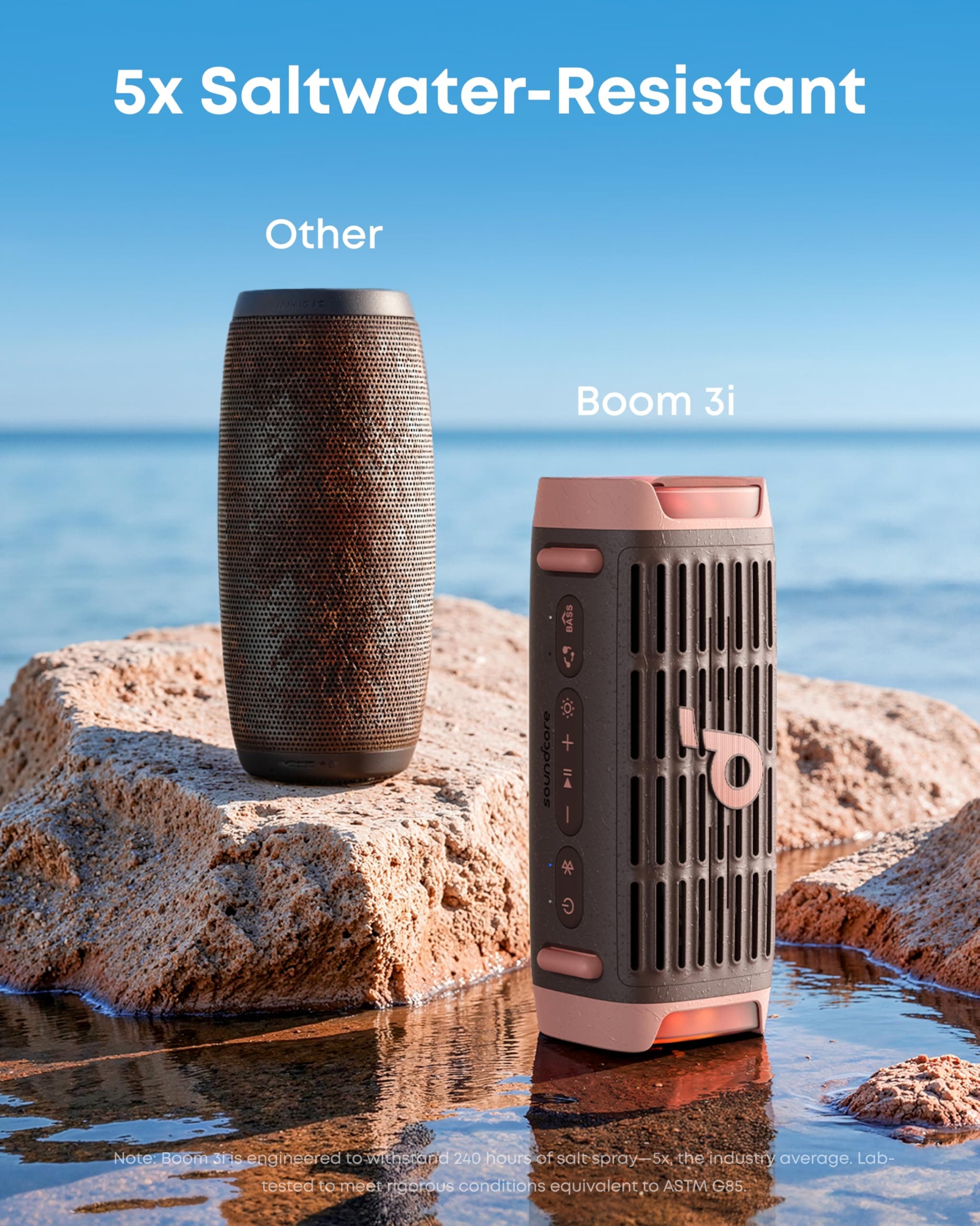 Soundcore Boom 3i by Anker, Outdoor Bluetooth Speaker, Floating Playback, view 4